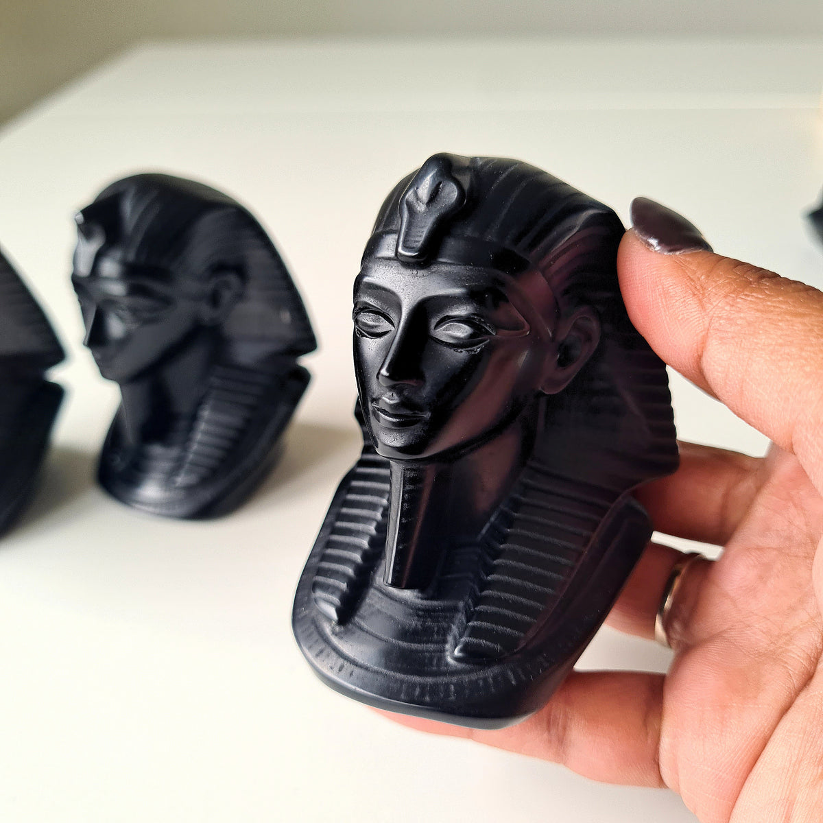 King Tut |Obsidian |Intutively Picked | 1 Piece