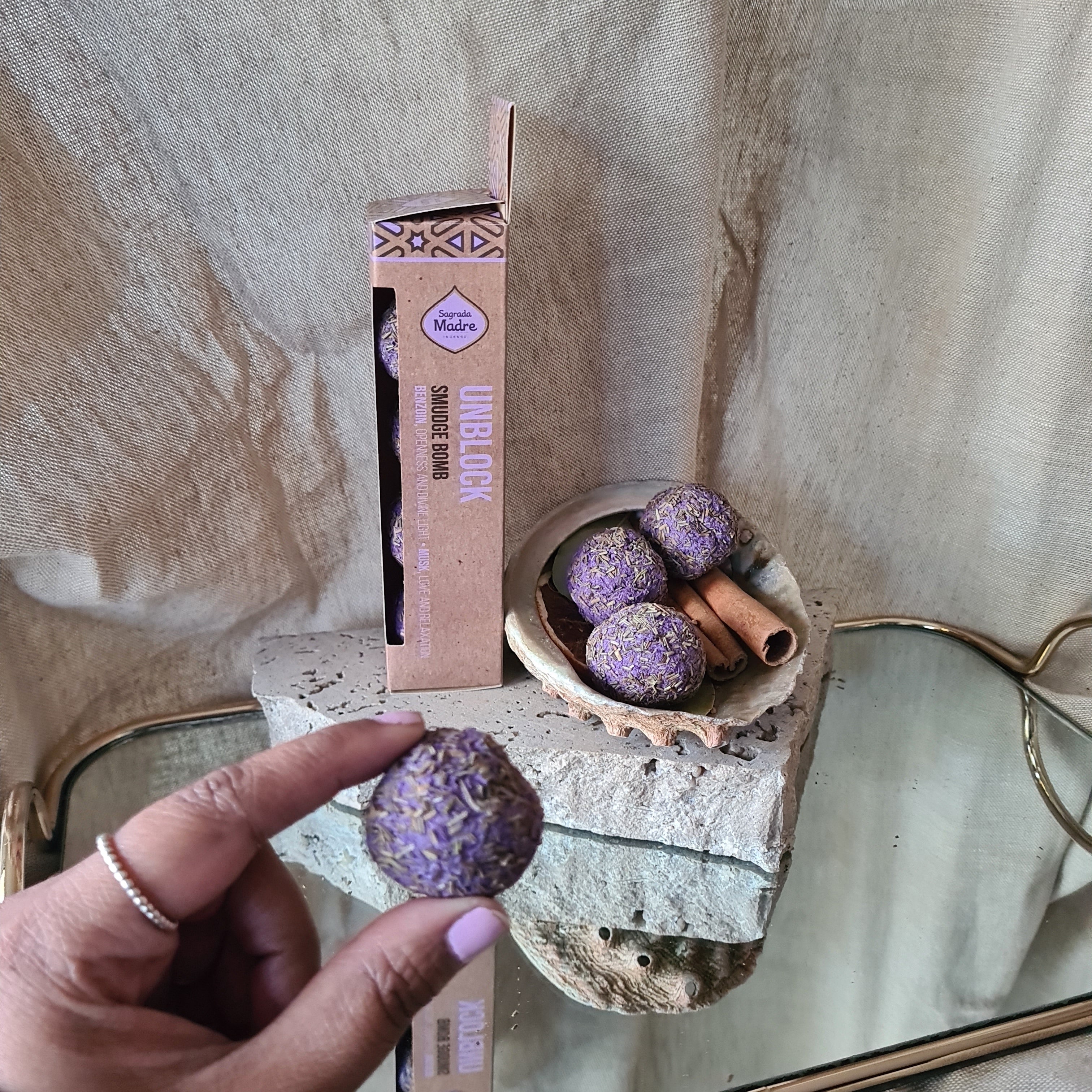 Unblock Energy | 4pcs Smudge Bomb Small