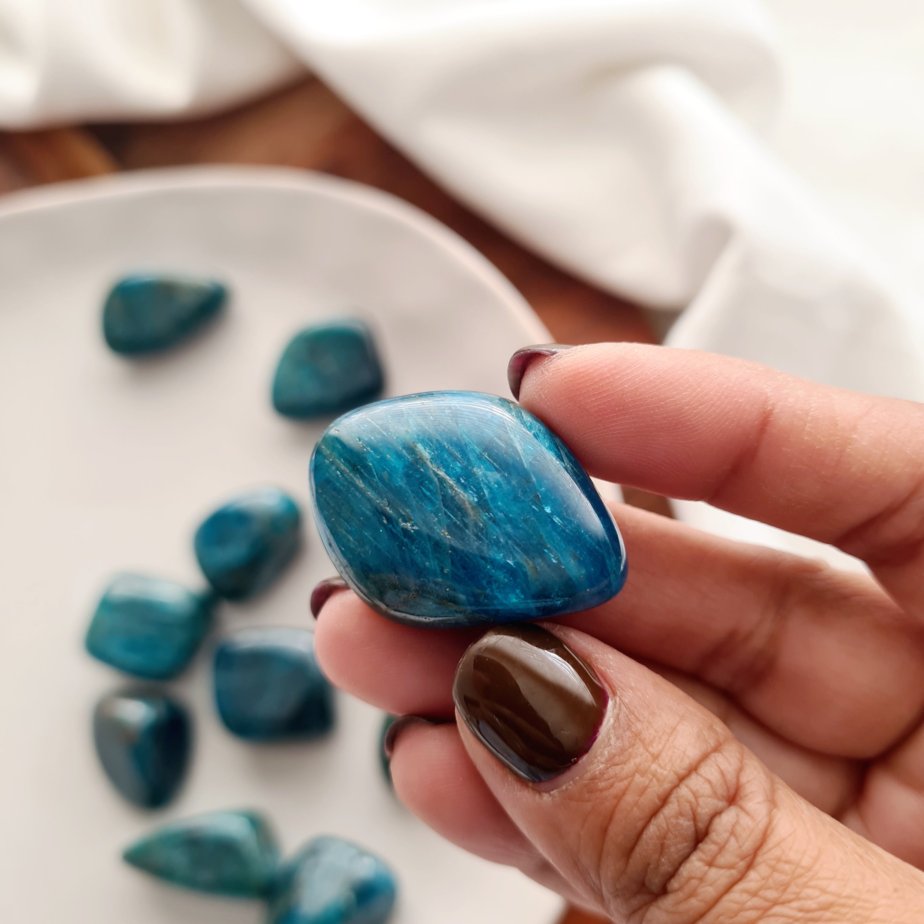 Apatite Crystal Tumble | 1 Piece