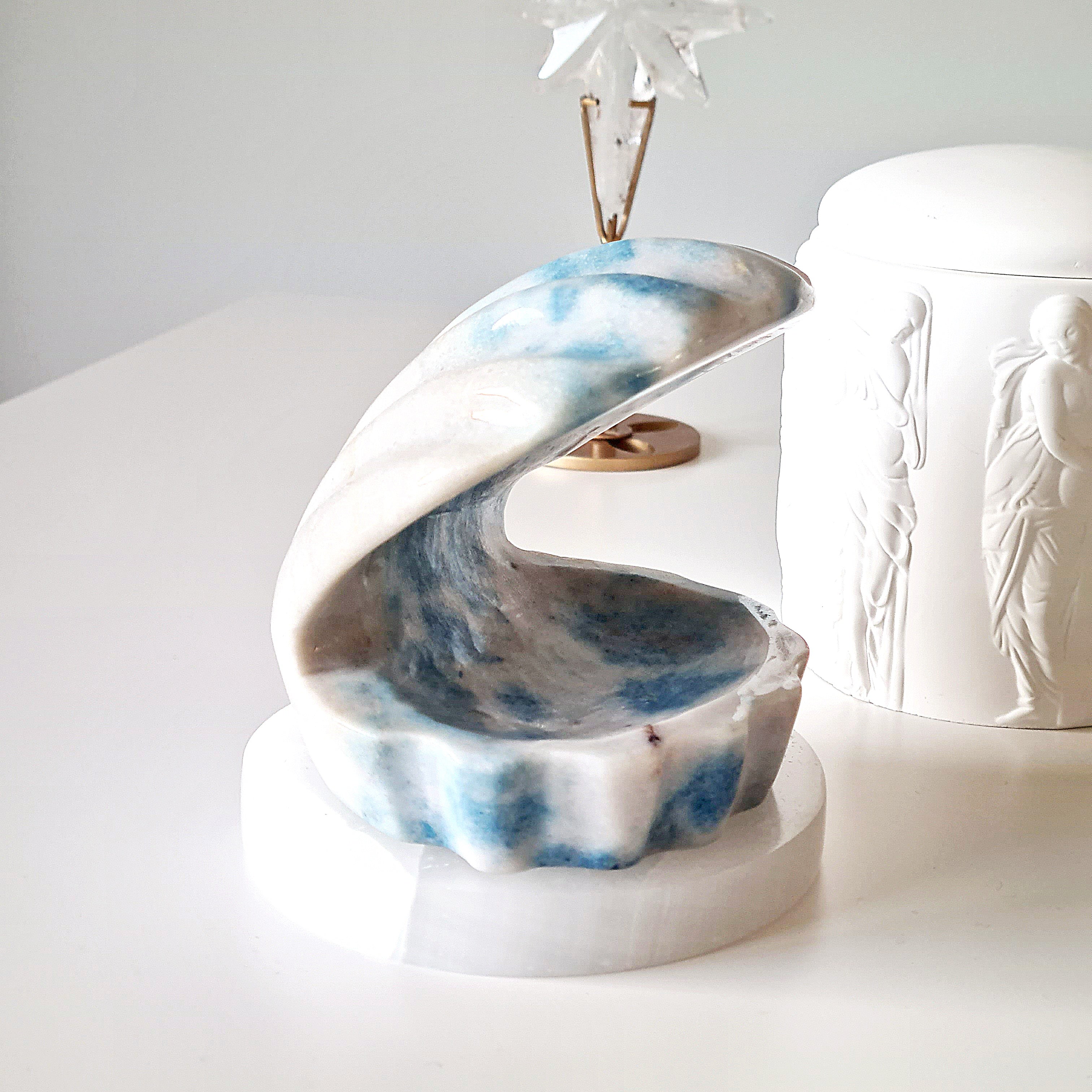 Mermaid Shell| Trolleite Crystal