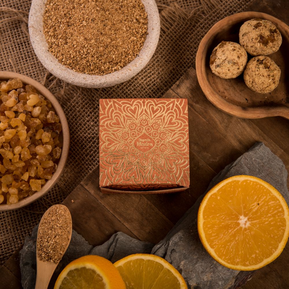 Inner Peace & Calmness | 8 x Olibanum & Orange Peel Bomb
