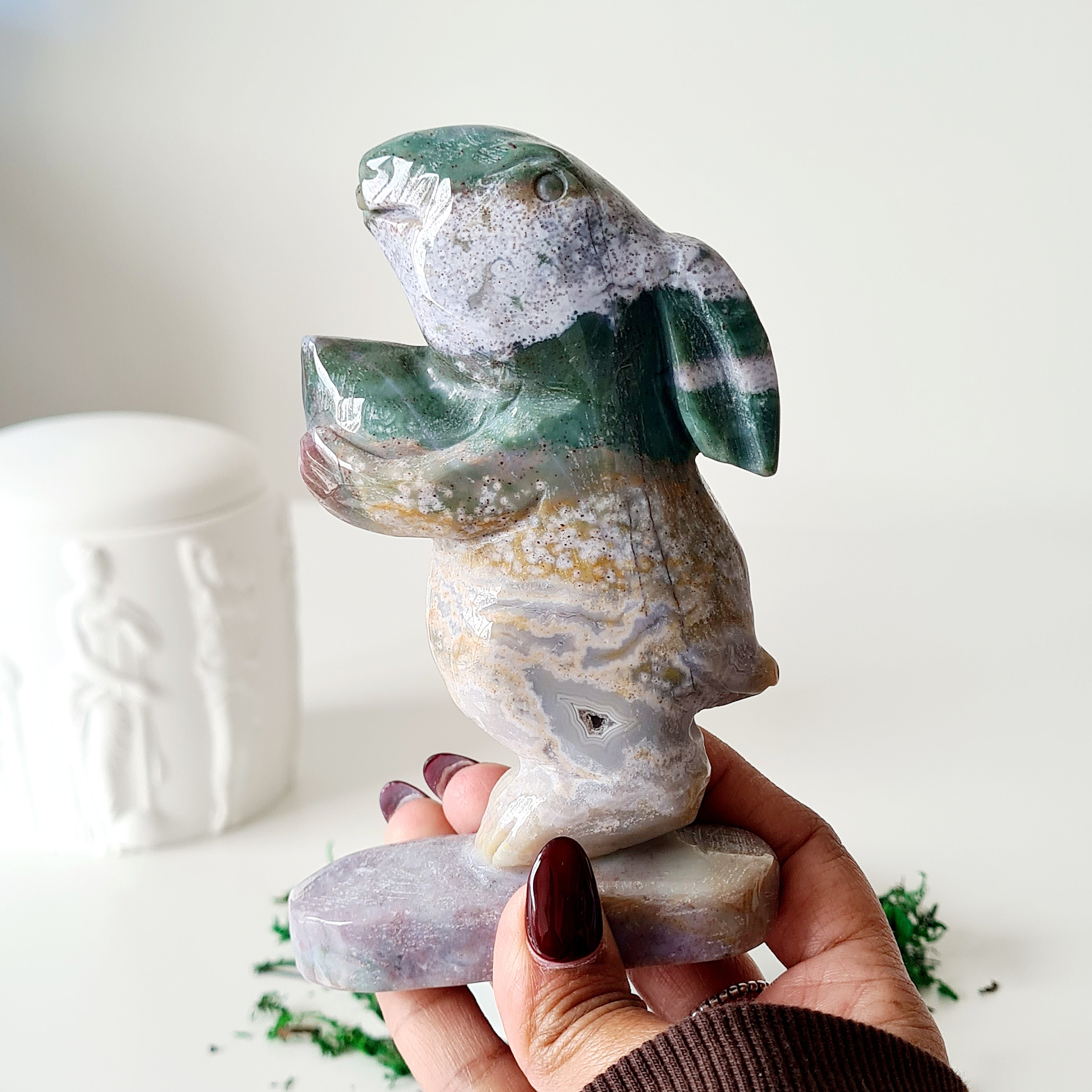 Ocean Jasper Bunny | B | 375 g