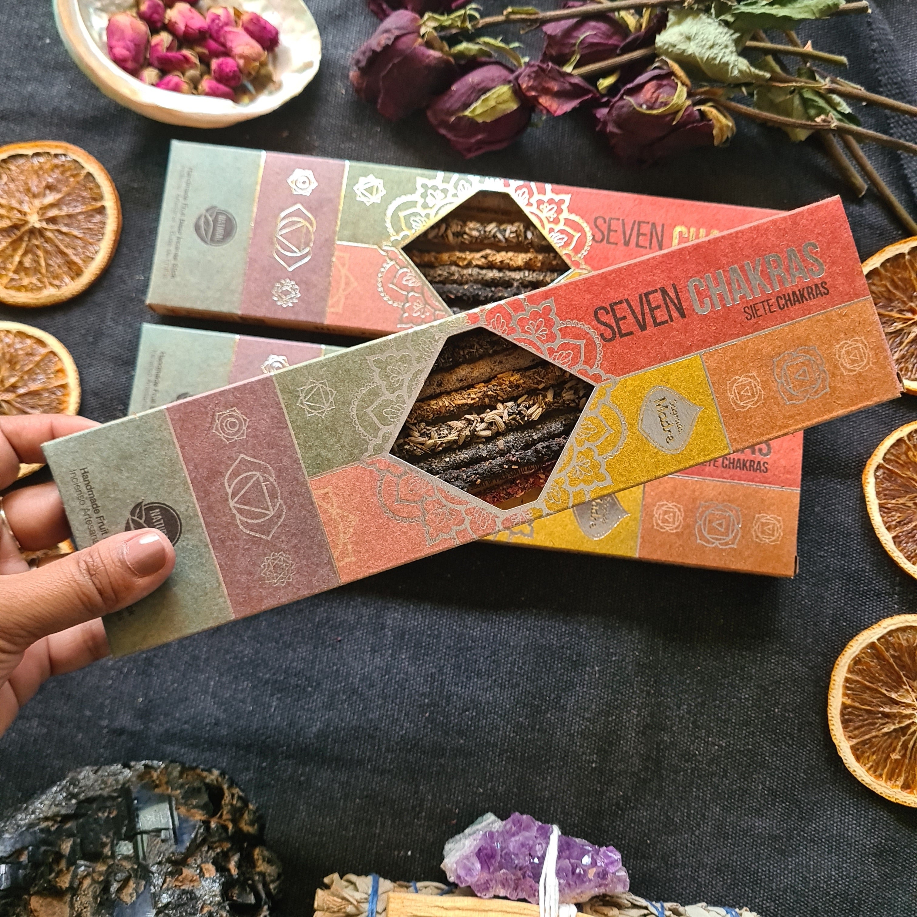 7 Chakra Herbal Stick ~ Incense