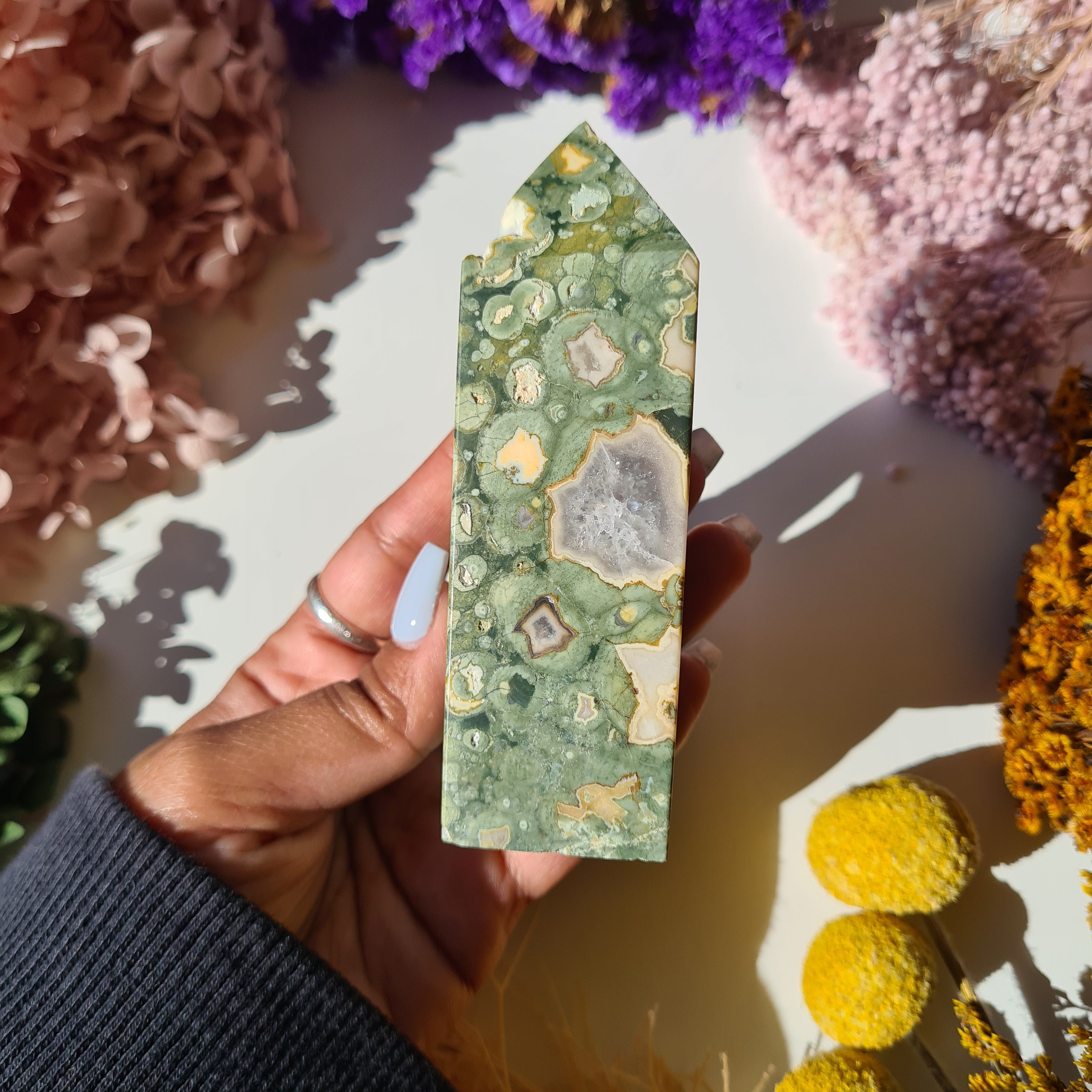 Rainforest Jasper Point | 232 g