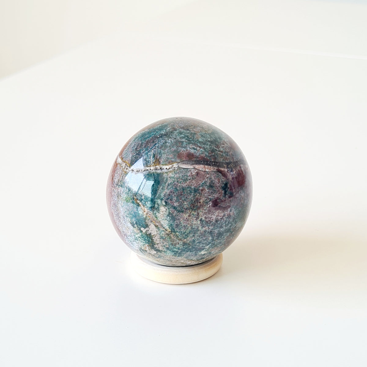 Ocean Jasper sphere | Small