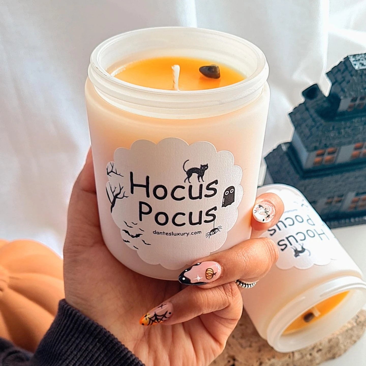 Hocus Pocus Crystal Candle | Pumpkin Spice ๐