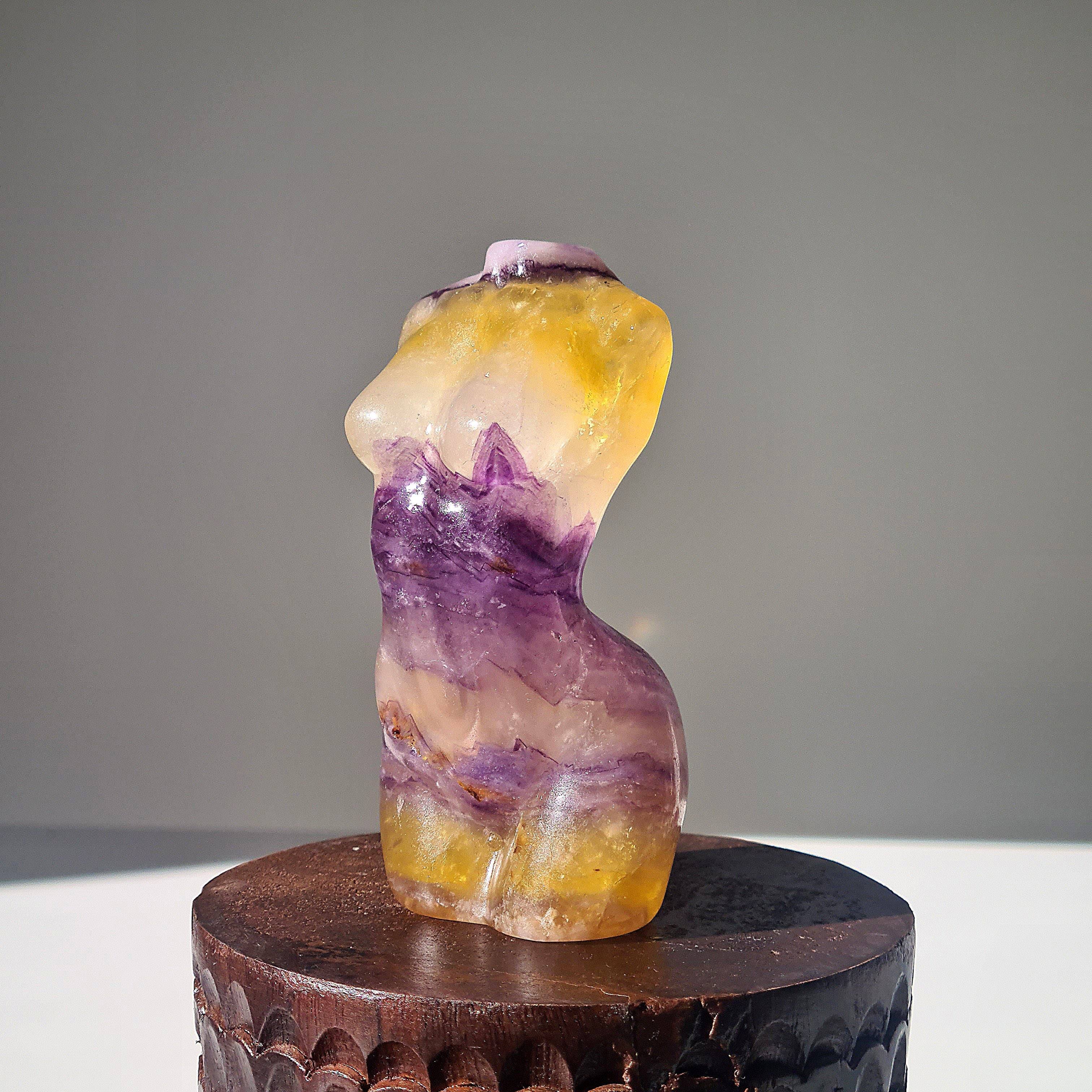 Fluorite Crystal Goddess | D | 340 g