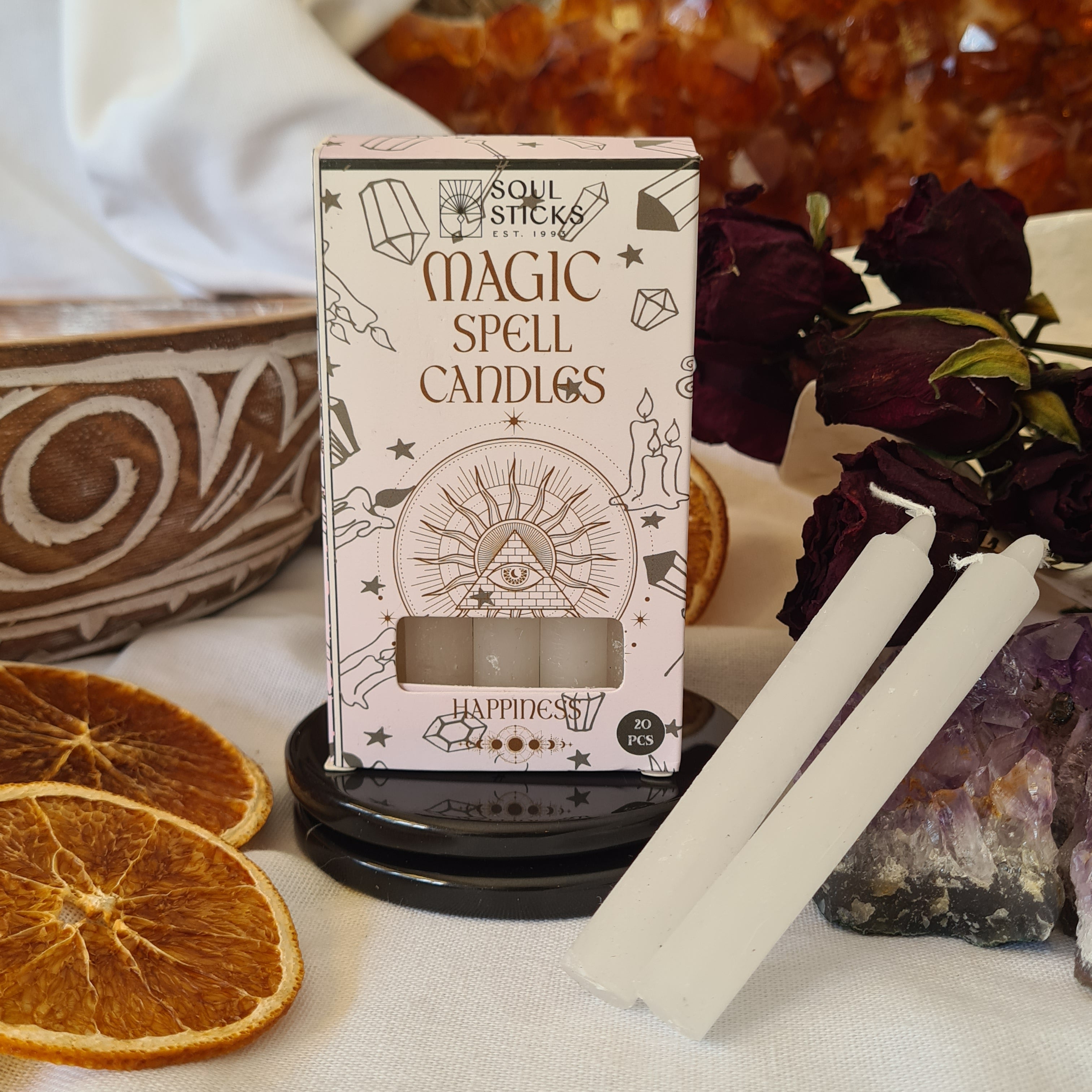 Happiness | Spell Candle | 20 pcs