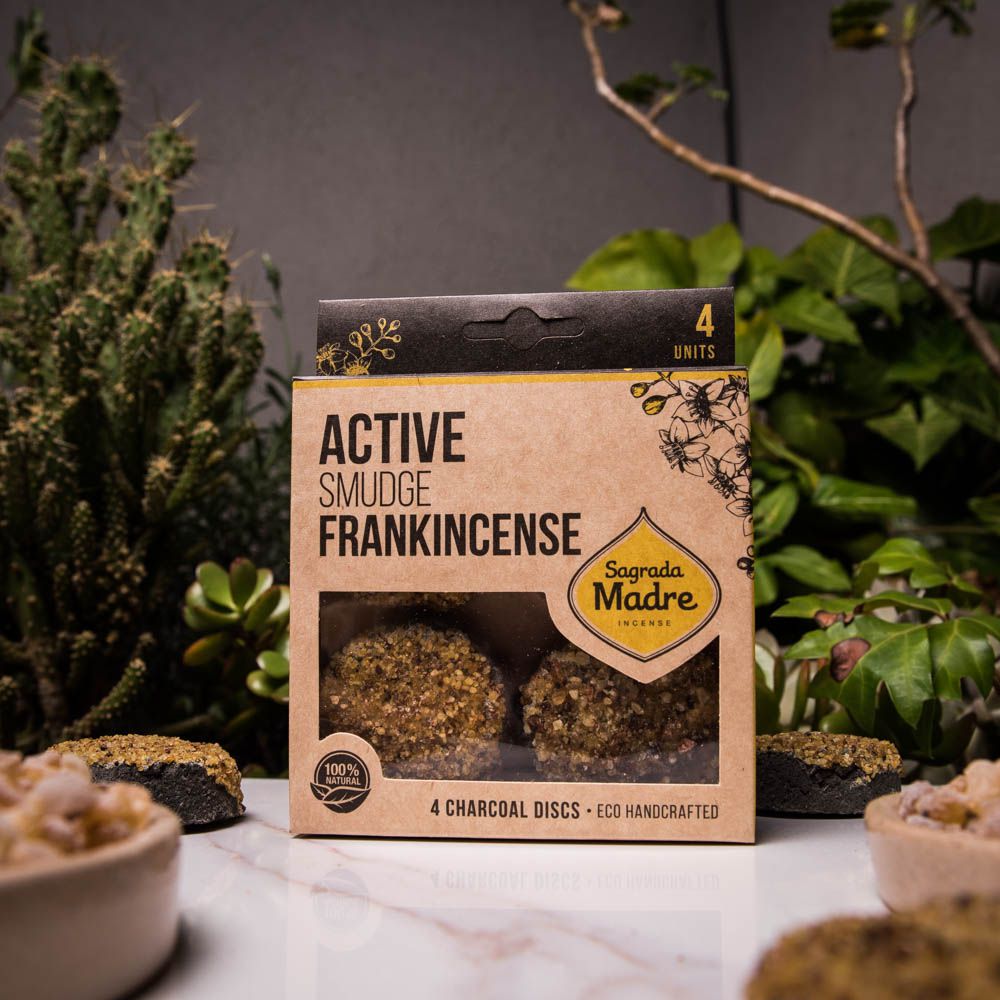 Frankincense Charcoal Disc | 4 pcs