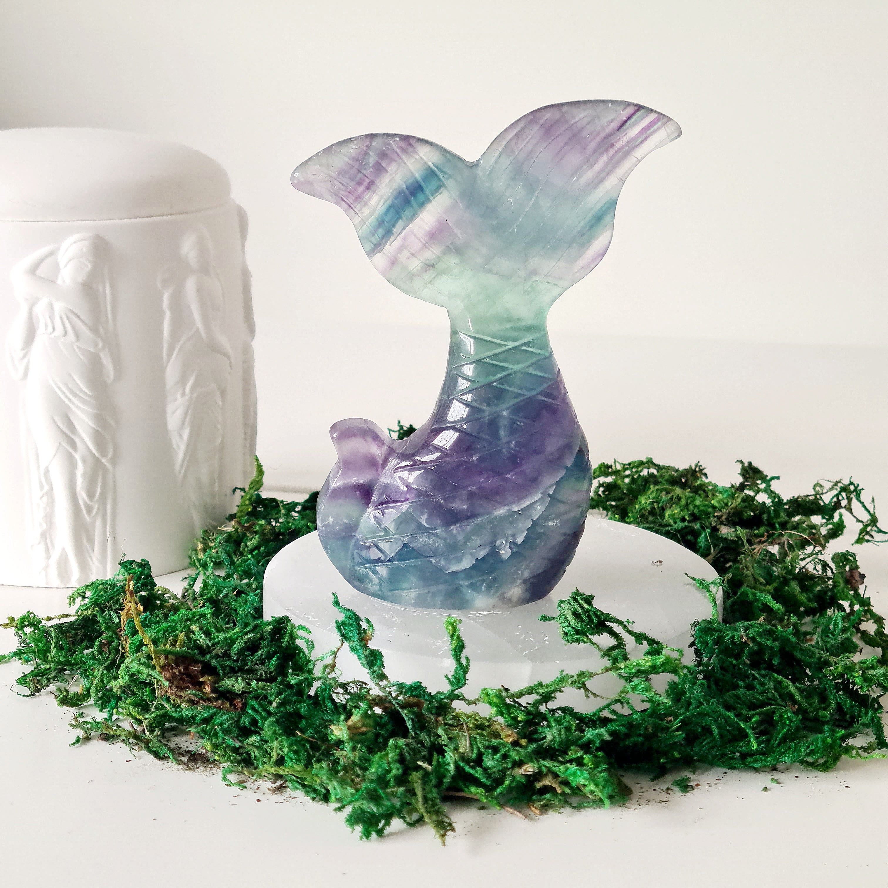 Siren & Mermaid Tail | D | Fluorite