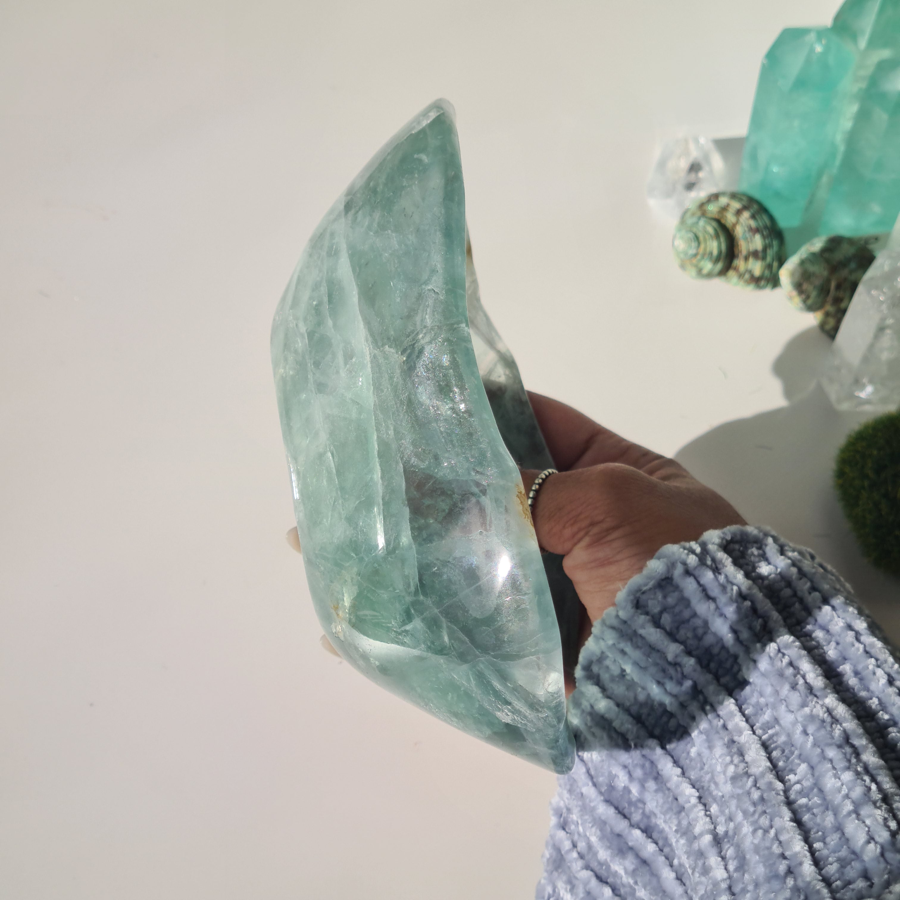 Fluorite Crystal Bowl | gf43