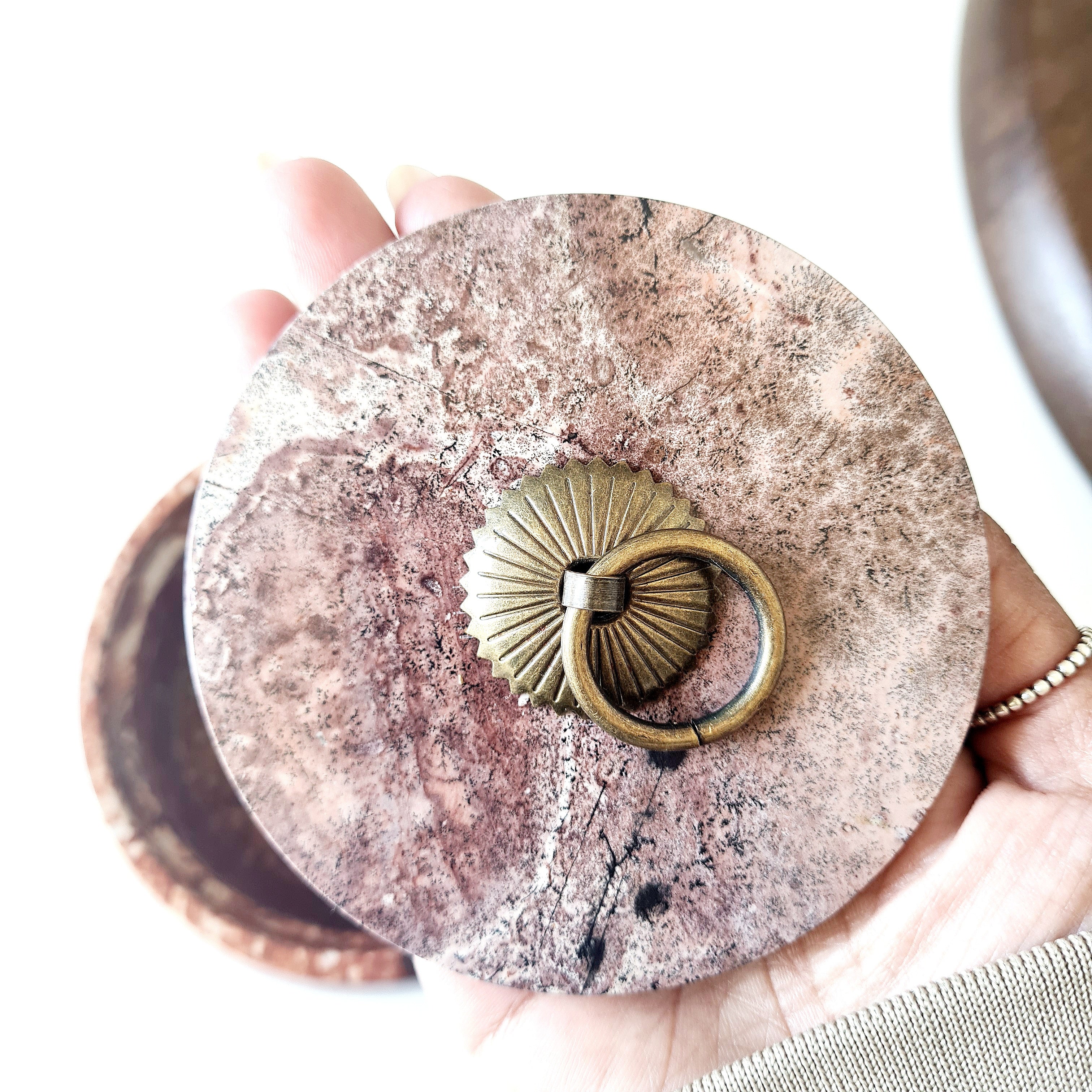 Jasper Trinket Dish | A | Appx 10 cm