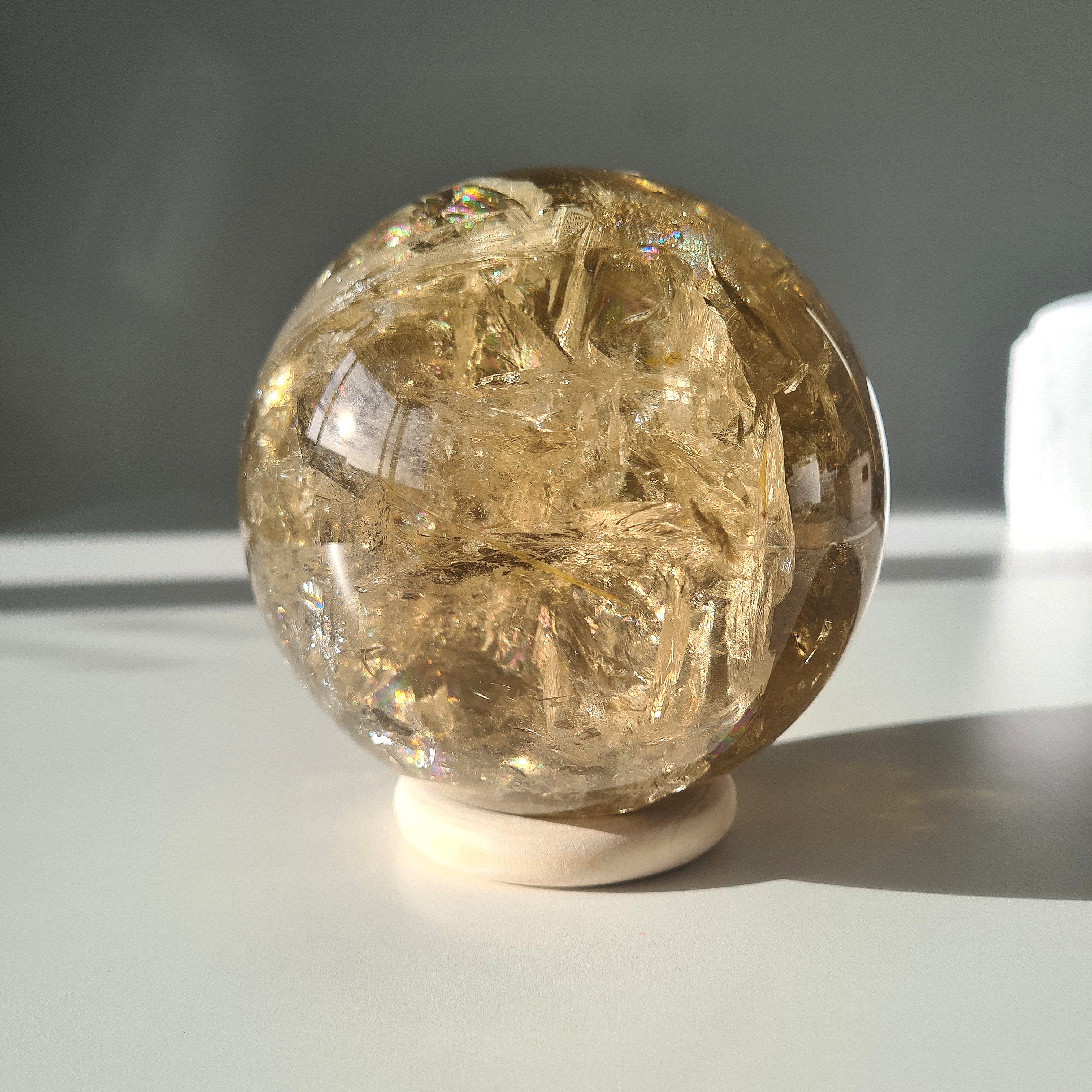 Citrine Sphere | Abundance, Forture & Joy | A Collector’s Piece | 1.5 kg