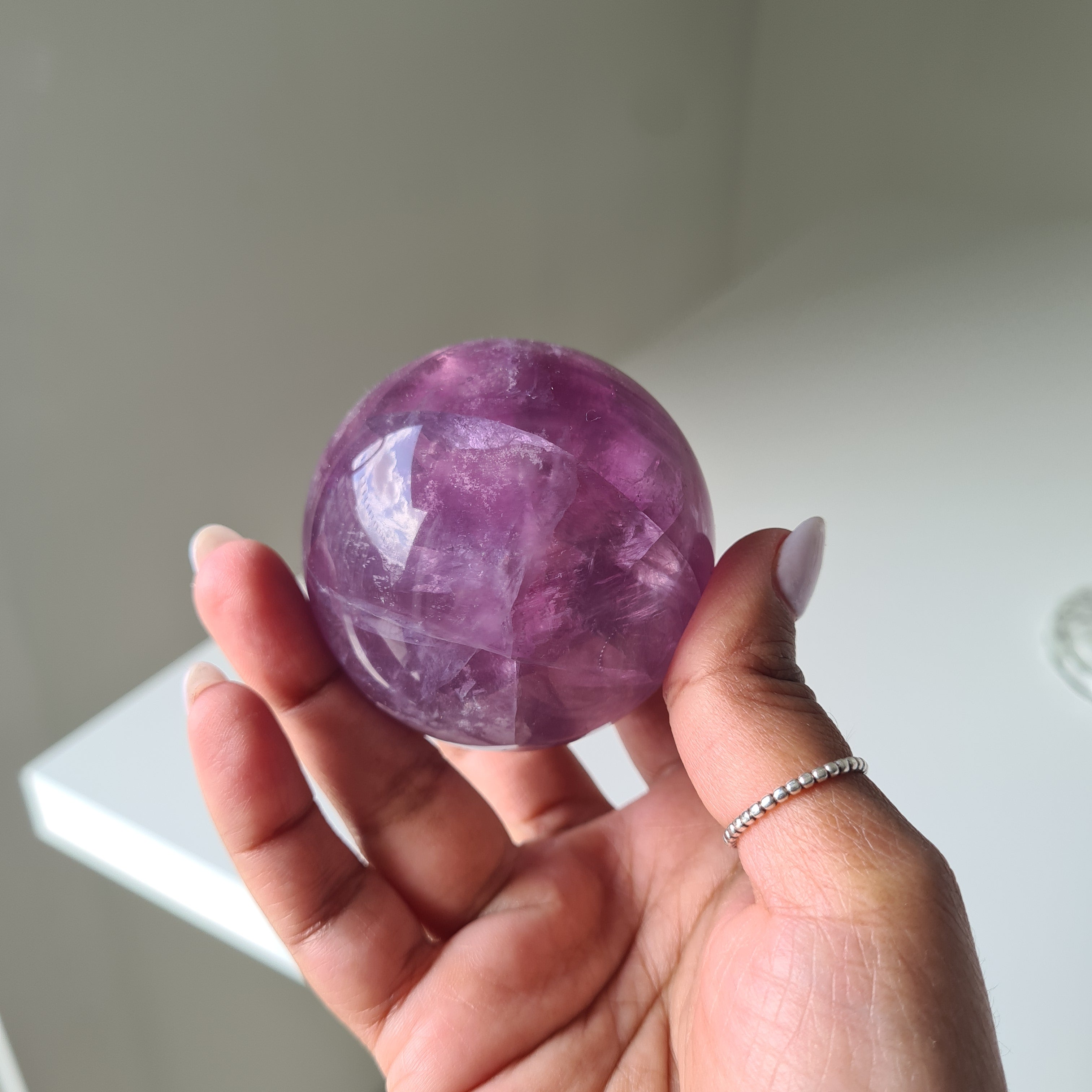 Intergalactic Fluorite with stand | f | 5.6 cm