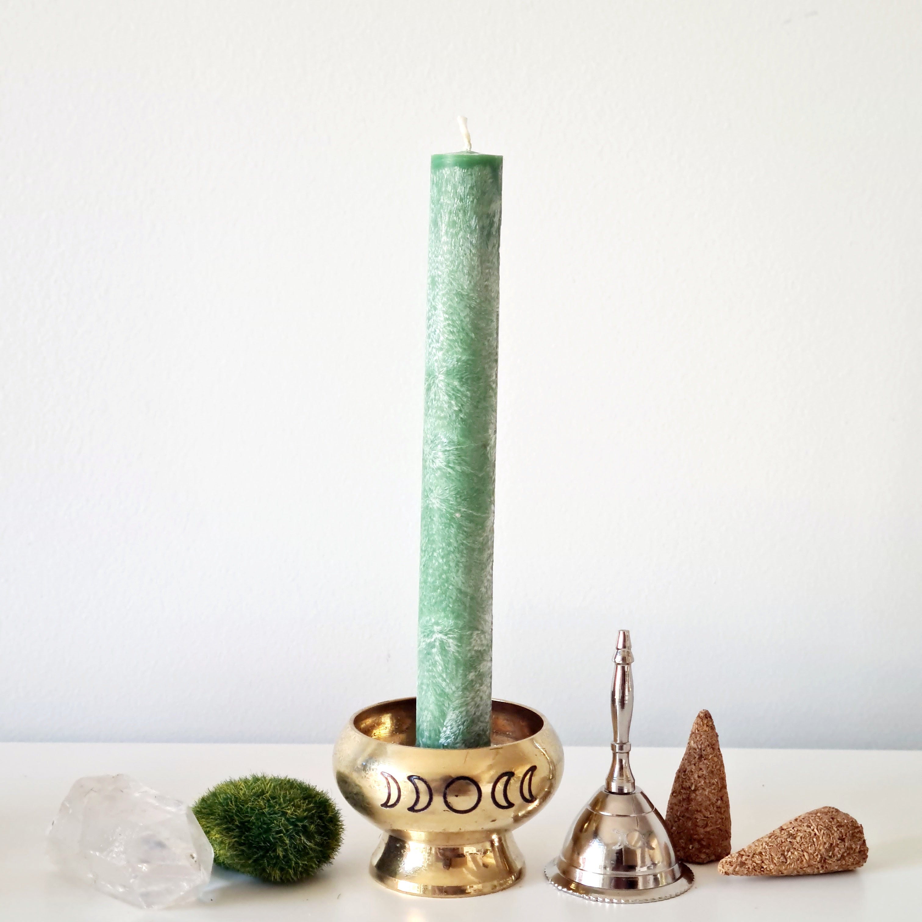 Wish Candle | Green | Lemongrass