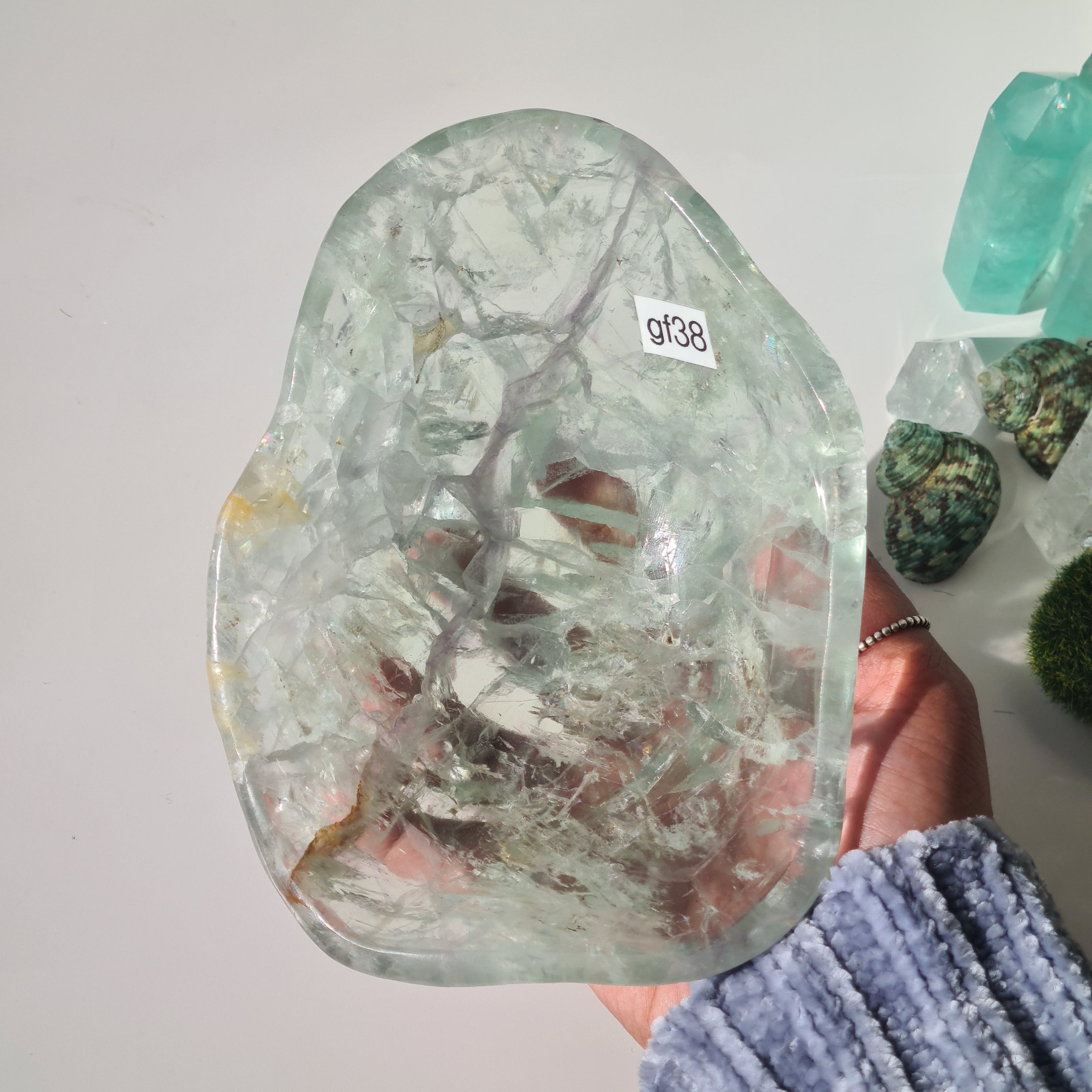 Fluorite Crystal Bowl | gf38