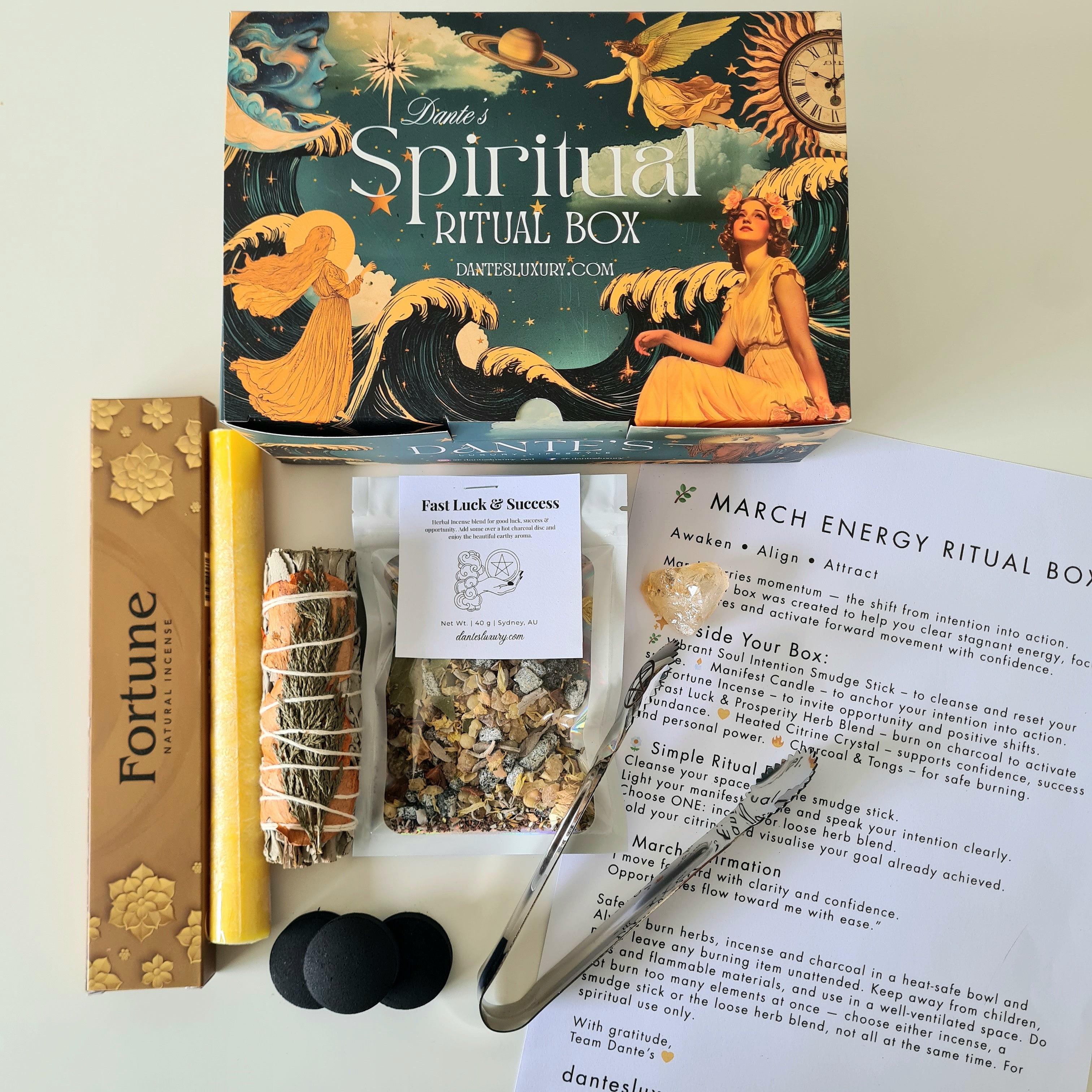 🌿 March Energy Ritual Box | Limited Release – March Only
