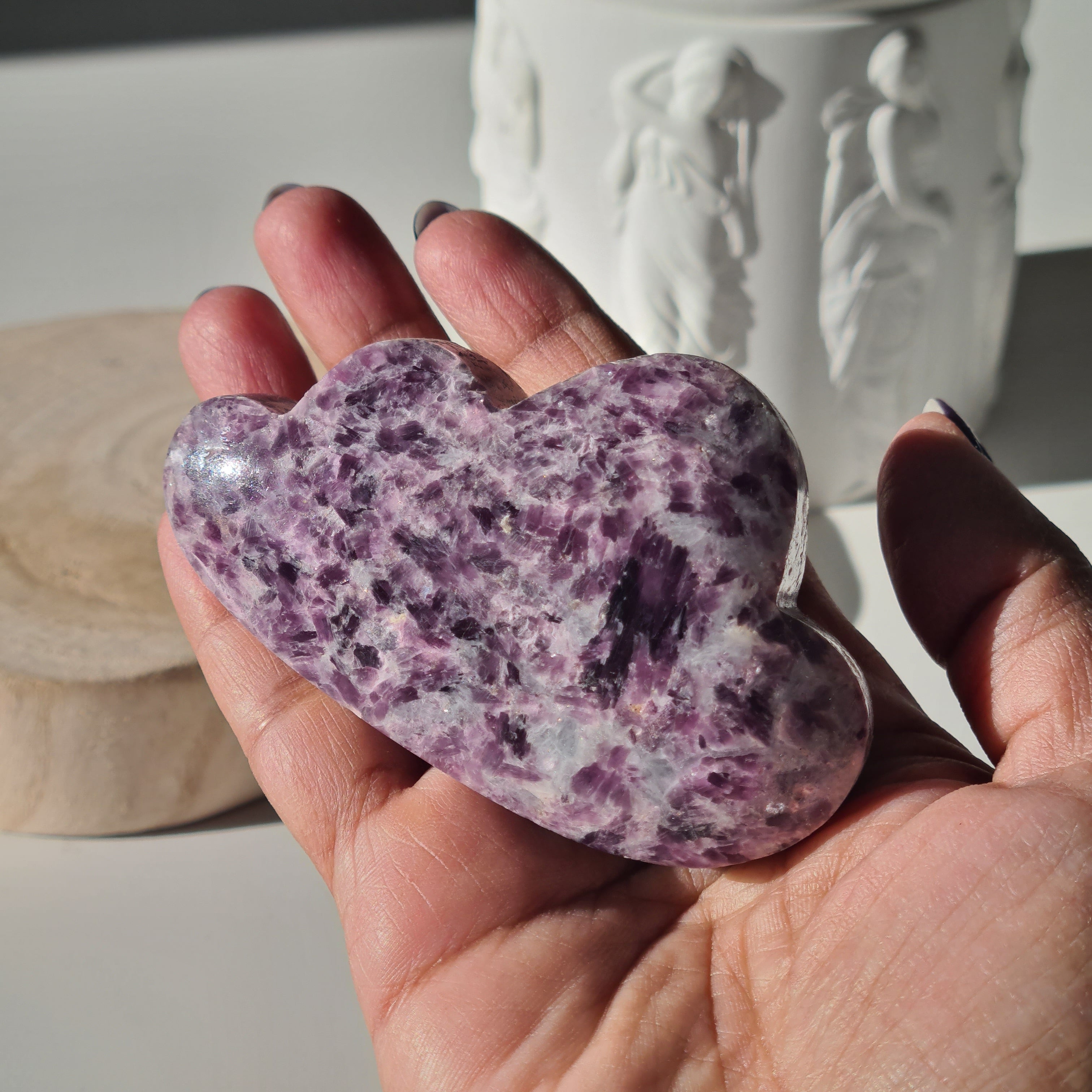 Lepidolite Fluffy Cloud | C