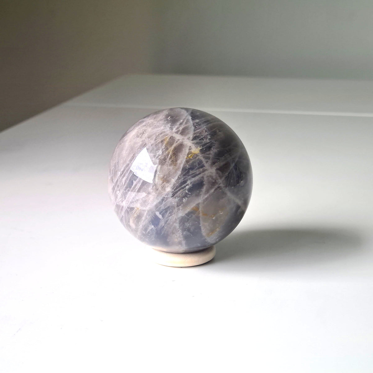 Blue Rose Quartz Crystal | Piece B | 6.6 cm