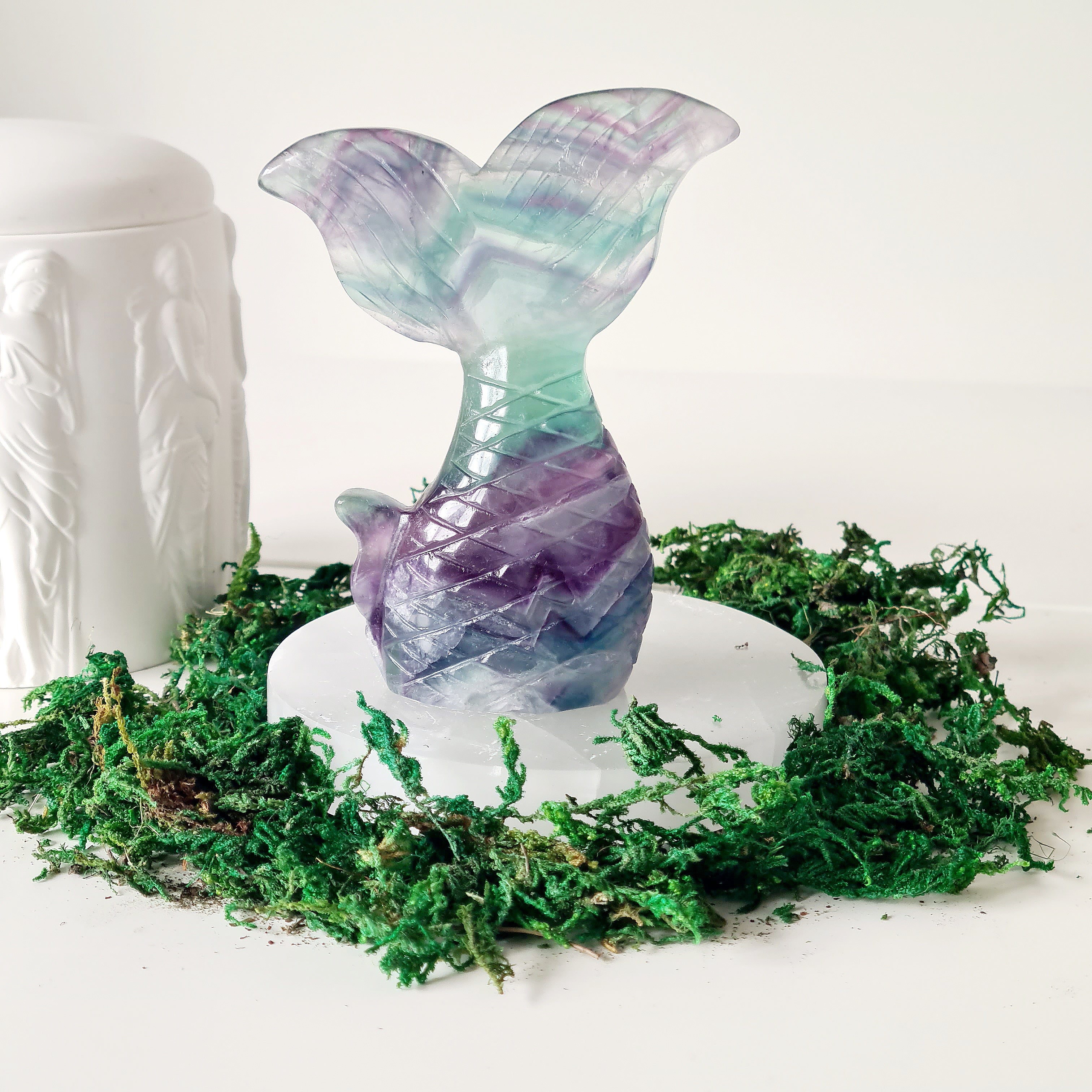 Siren & Mermaid Tail | G | Fluorite