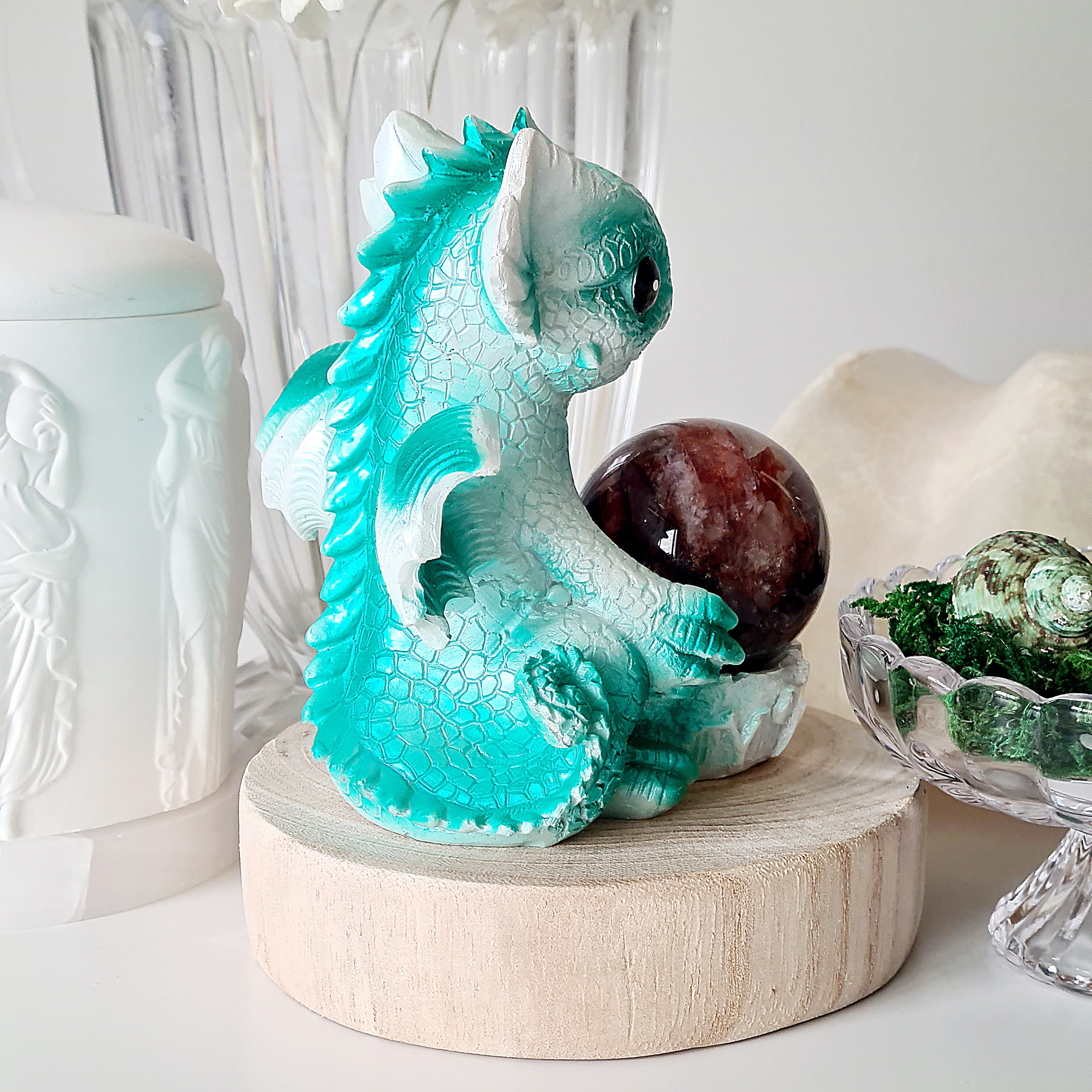 Mystic Dragon With Hematoid Sphere
