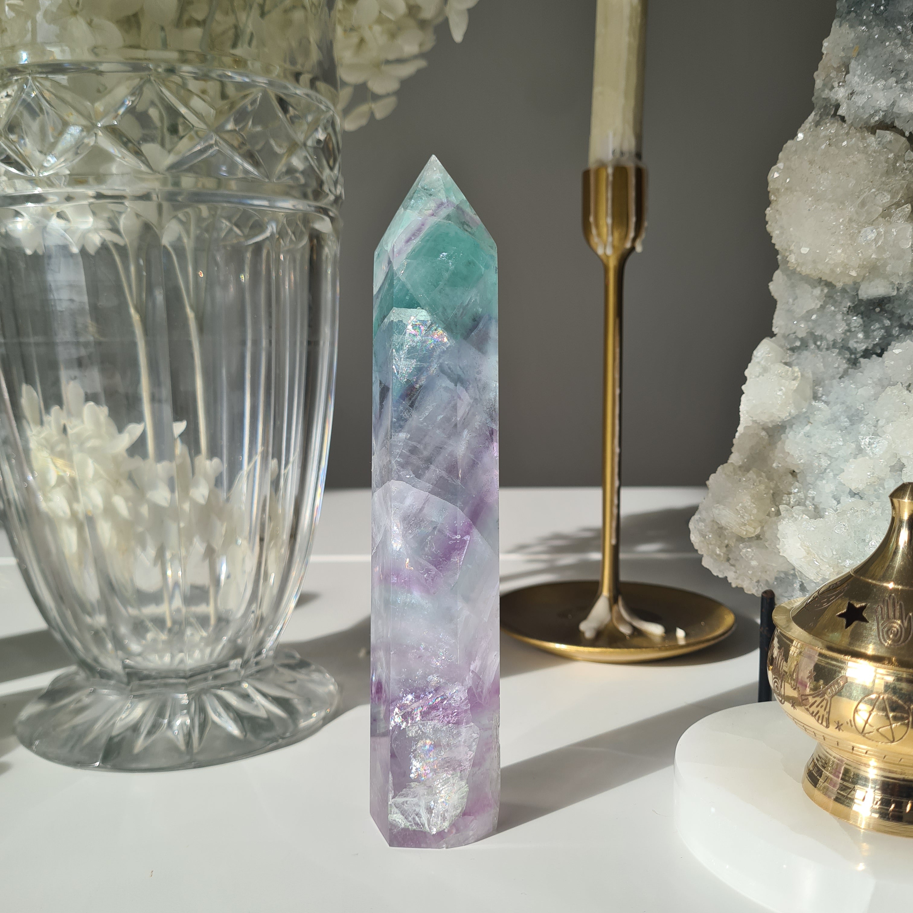 Fluorite | Clarity & Soft Energy Flow | 17.50 cm