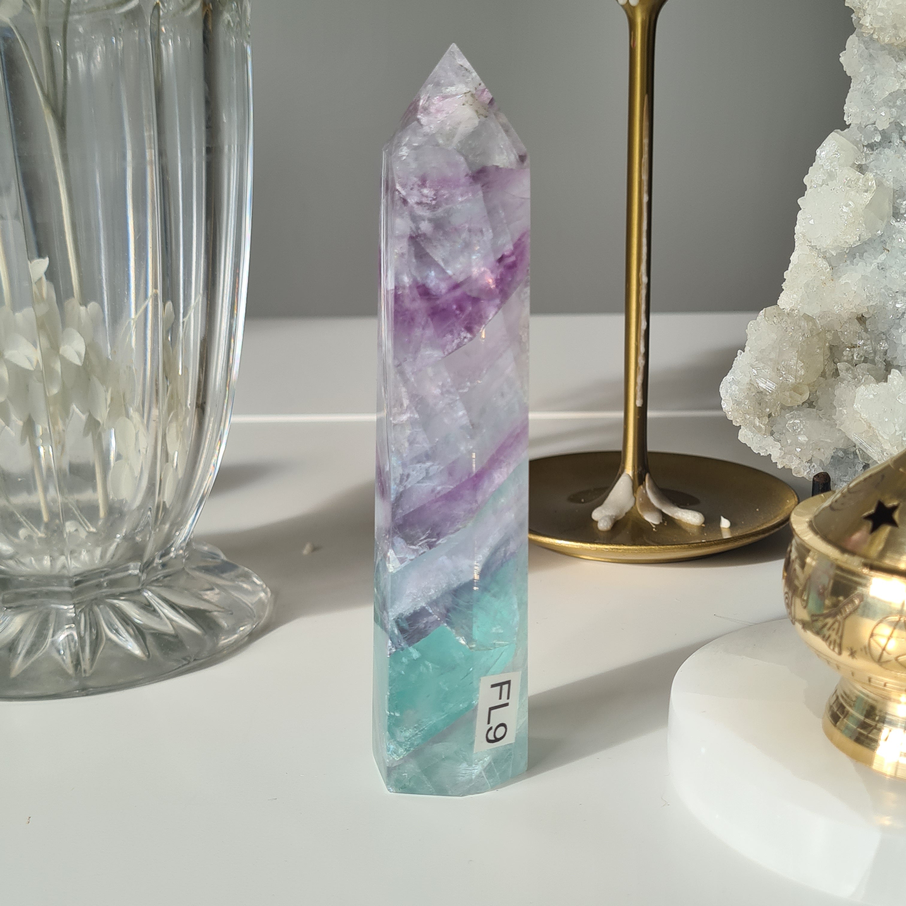Fluorite | Focus & Flowing Energy | 15 cm