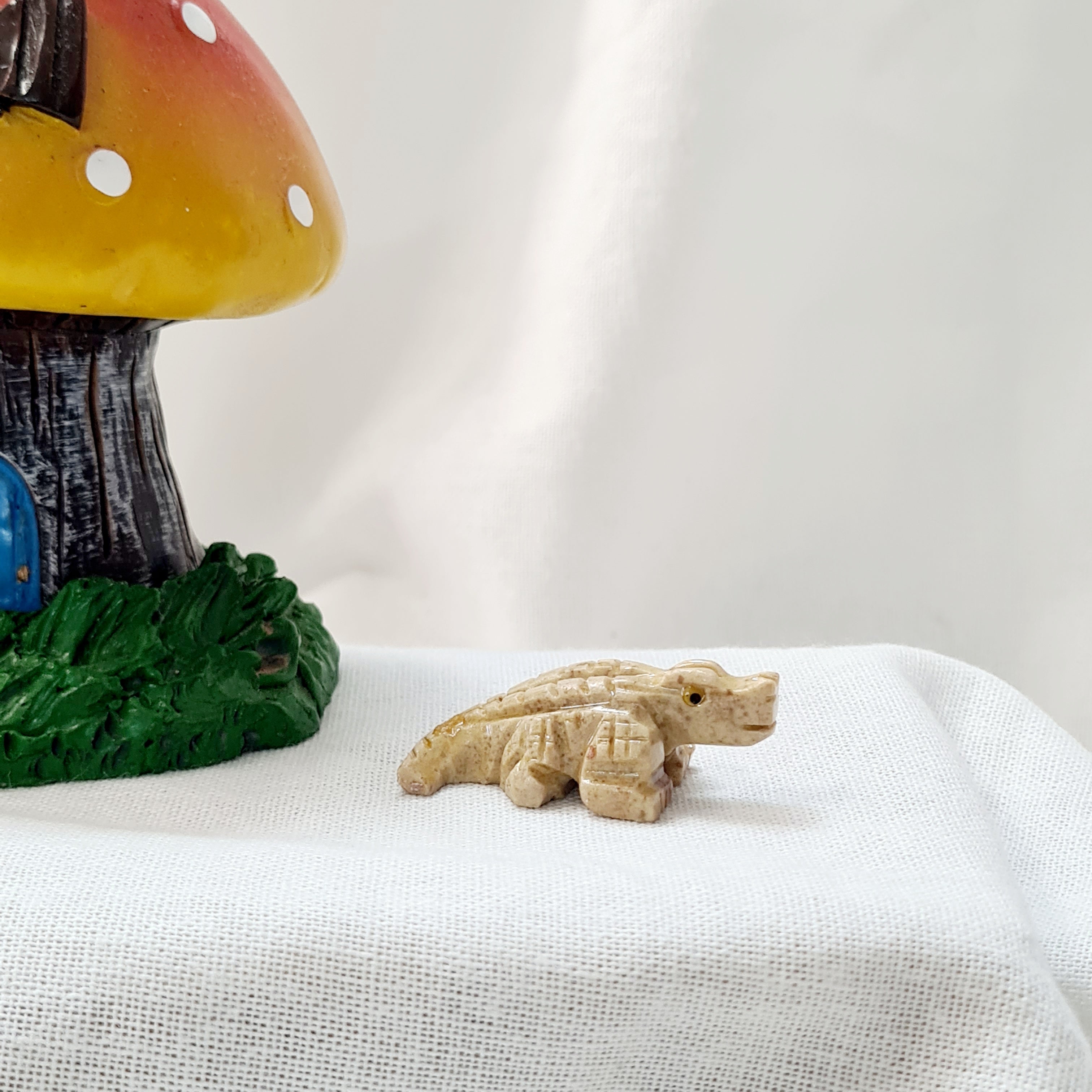 Dolomite Carving | Crocodile