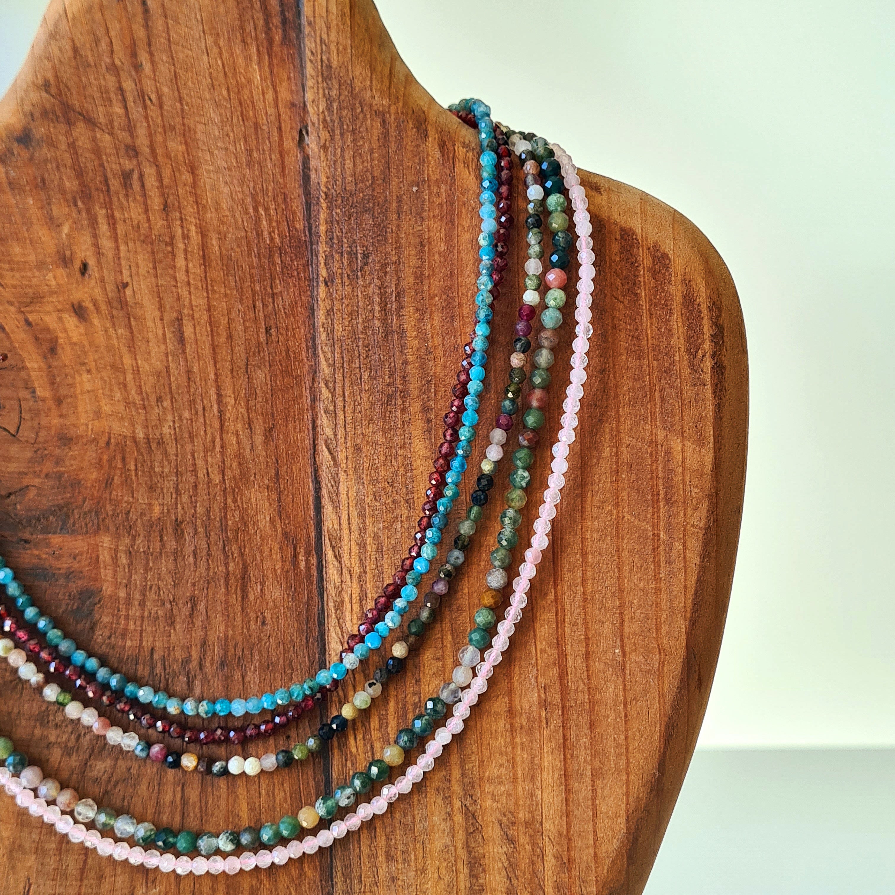 Faceted Crystal Necklace ๐ฎ | Choose your own