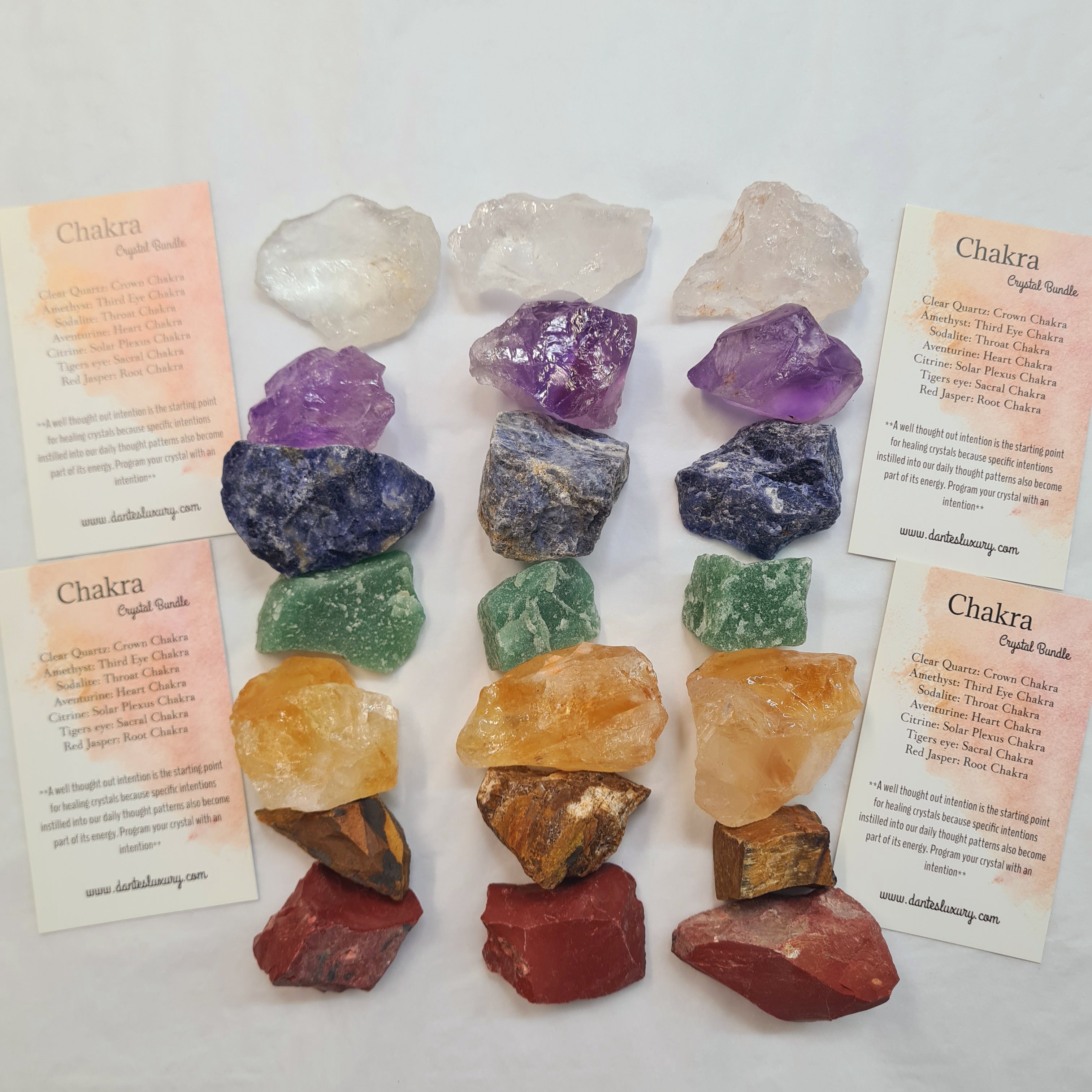 7 Chakra Crystal Kit | Small Pieces