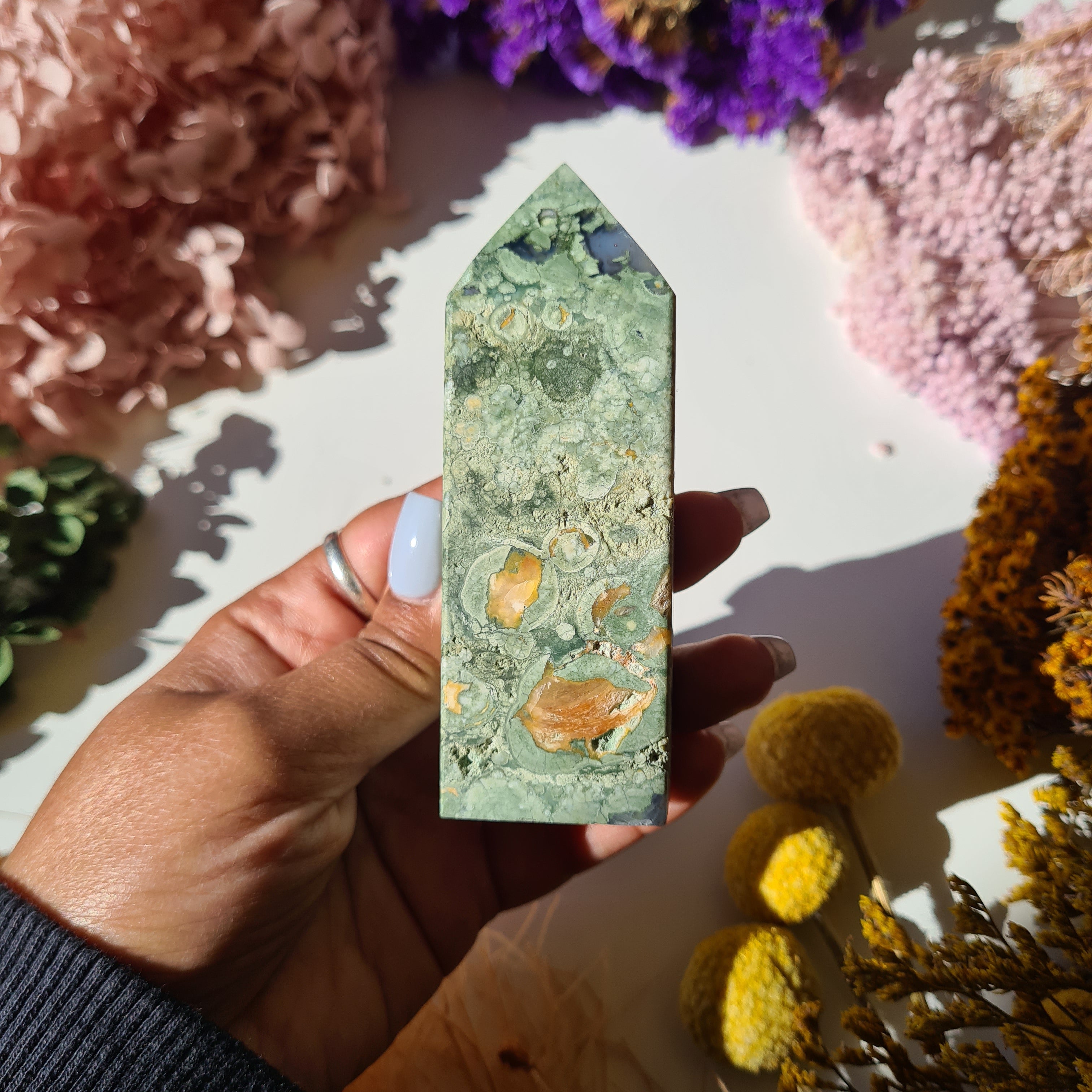 Rainforest Jasper Point | 183 g