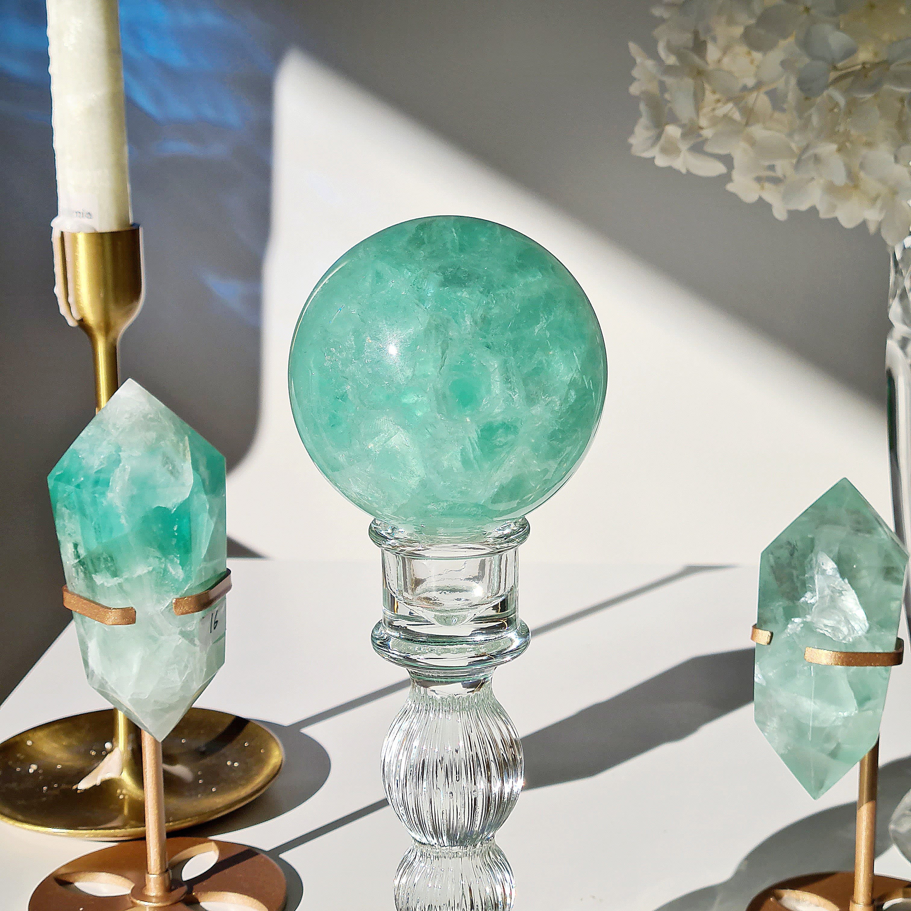 Blue Lake Fluorite with stand | A | 748 g