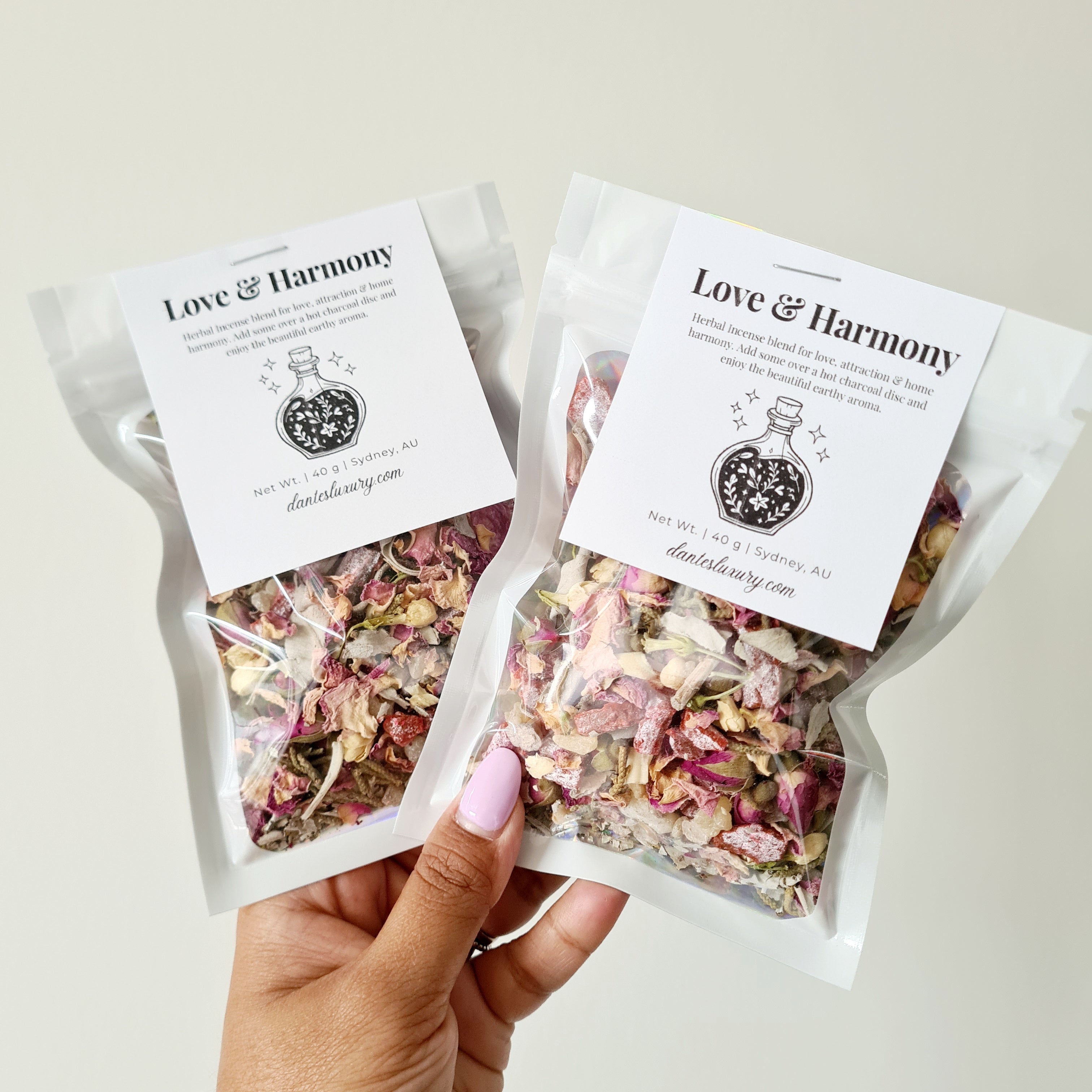 Love + Harmony Ritual Incense Blend – 40g