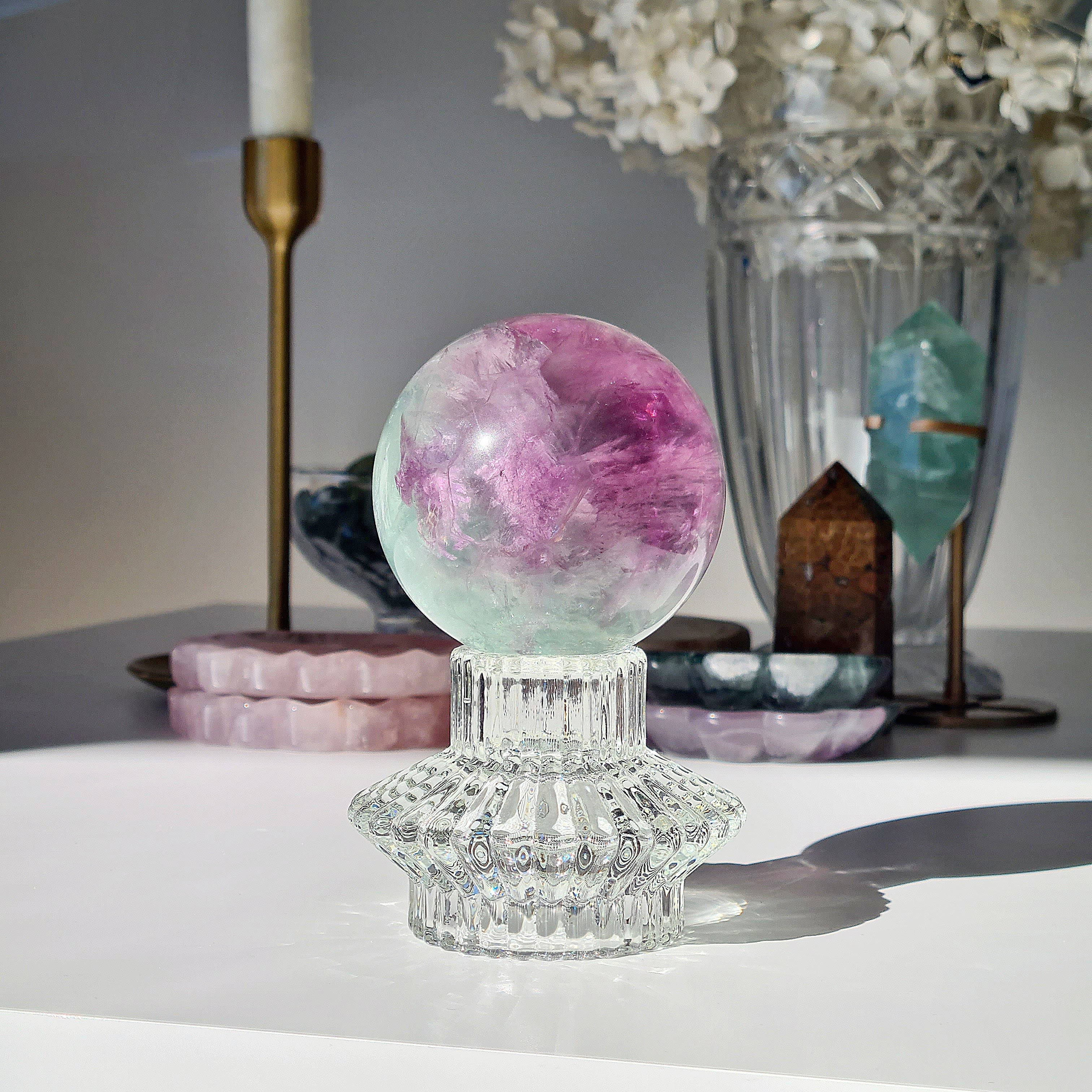 Mermaid & Siren | Fluorite with Stand | 564 g