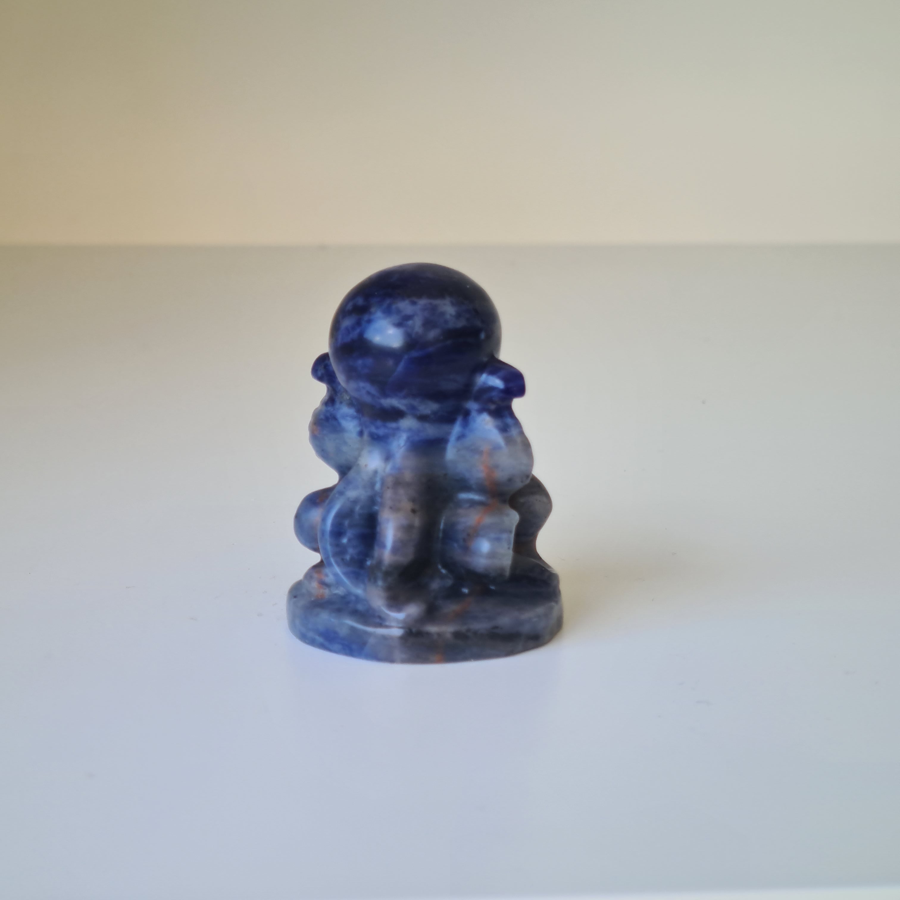 Sodalite Octopus π Carving | B