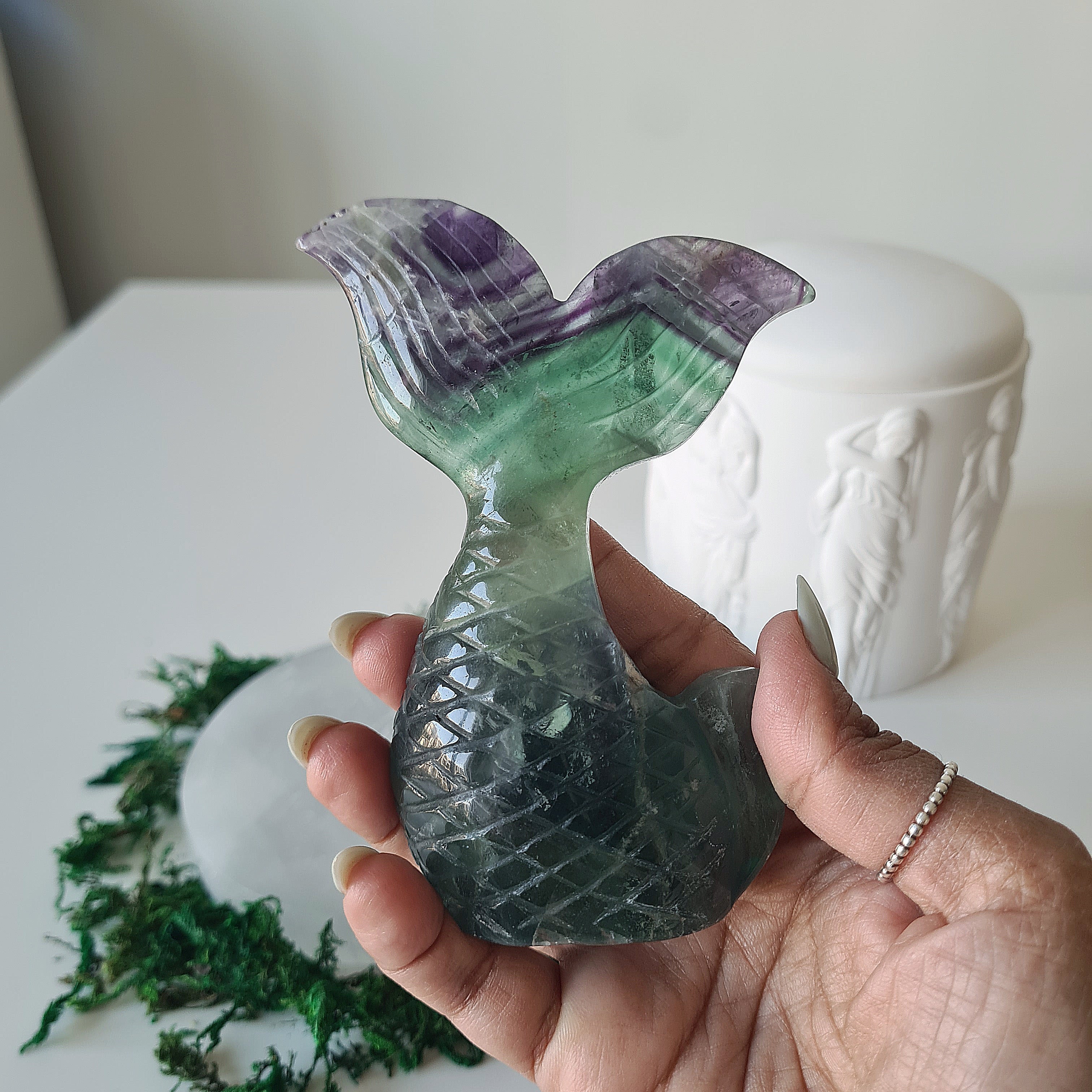 Siren & Mermaid Tail | 6 | Fluorite