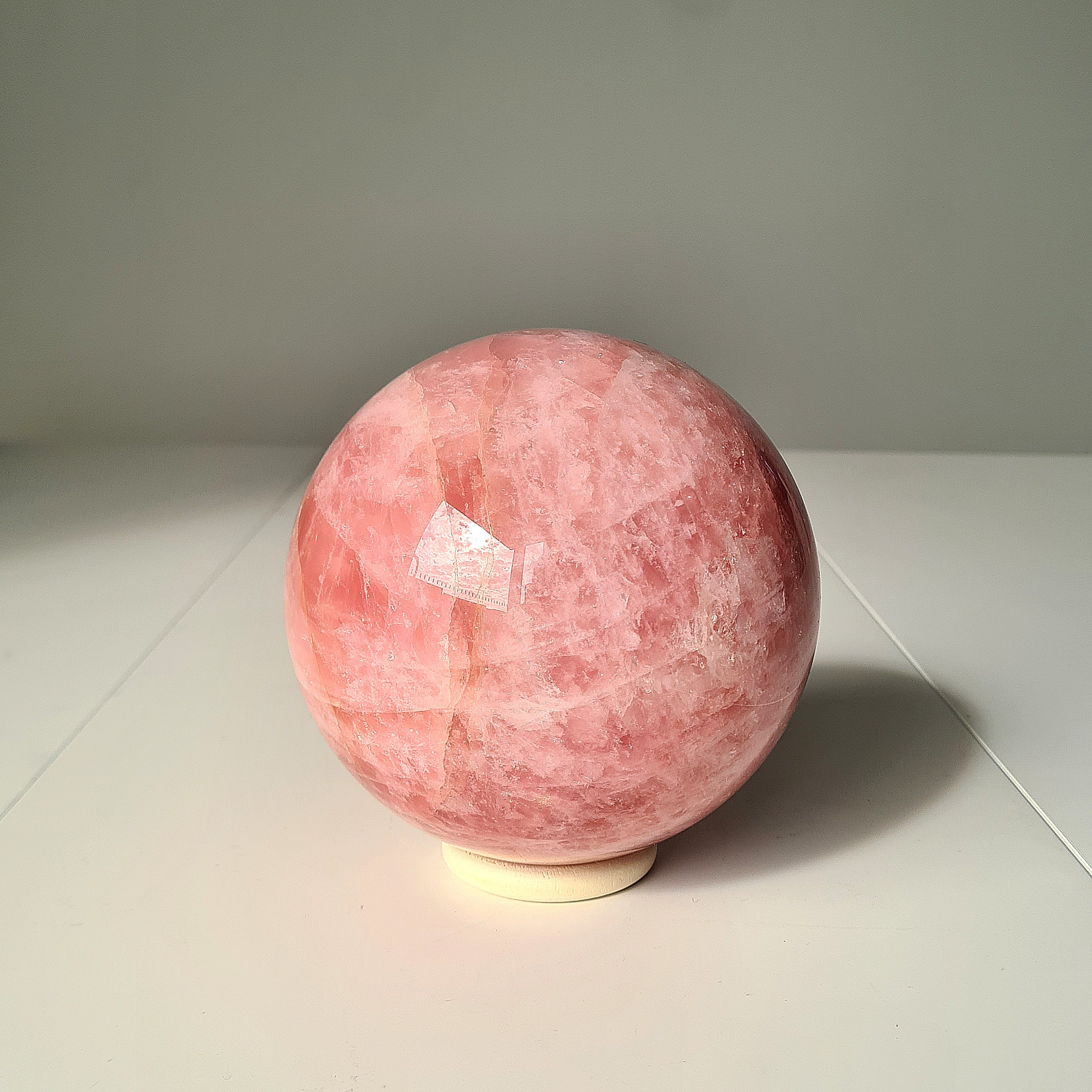 Rose Quartz Sphere🌹 | 2.27 kg | 11 cm