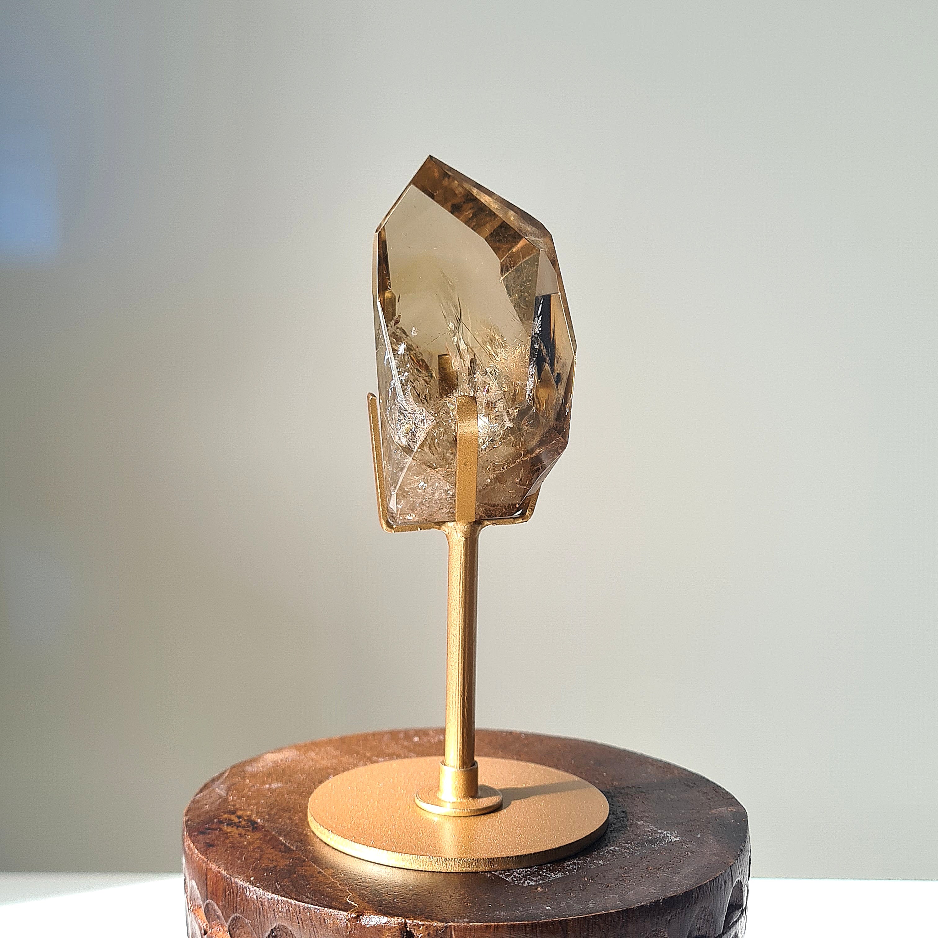 Citrine Free Form on custom stand | B