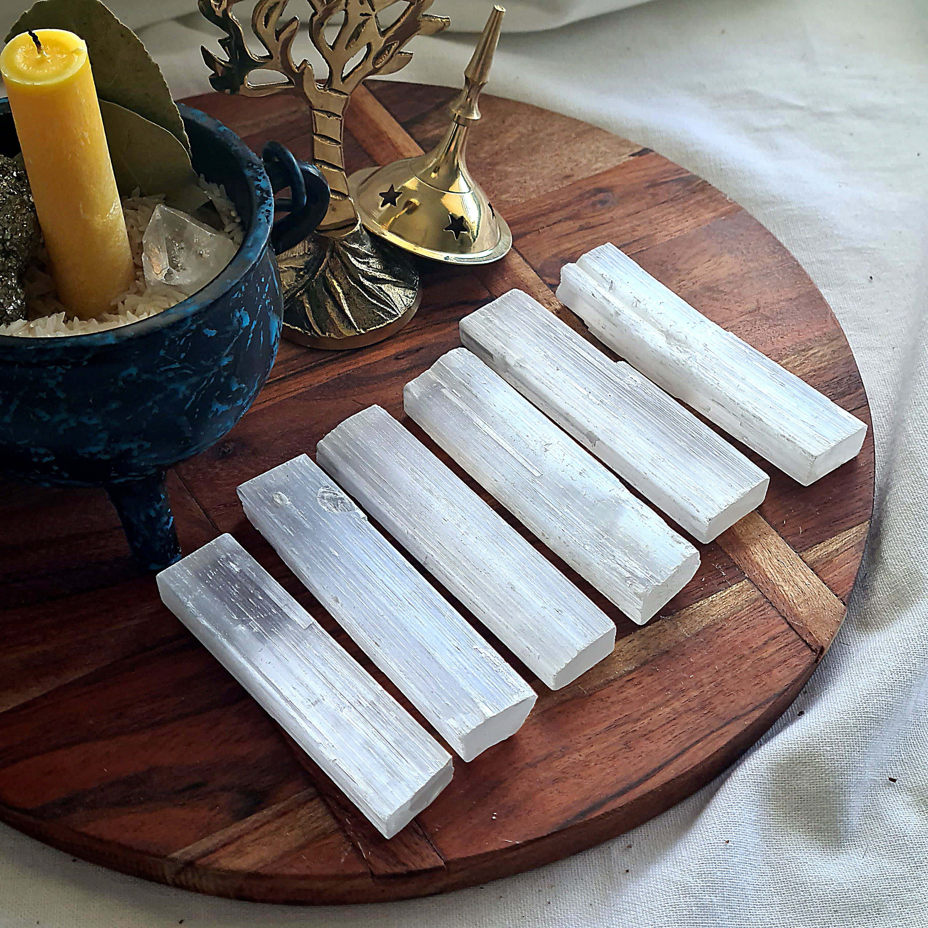 1 Piece Selenite Beam | Home Protection