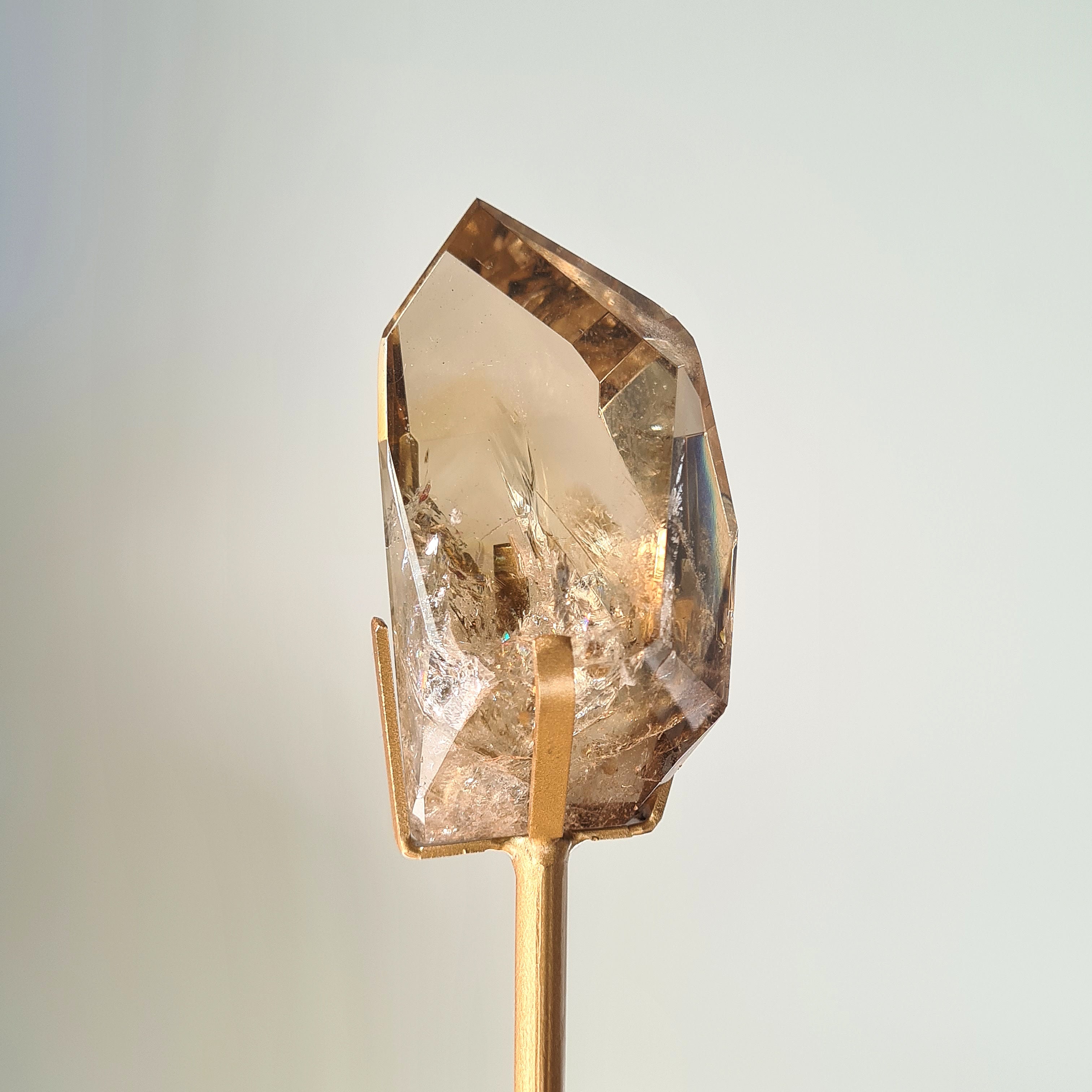 Citrine Free Form on custom stand | B