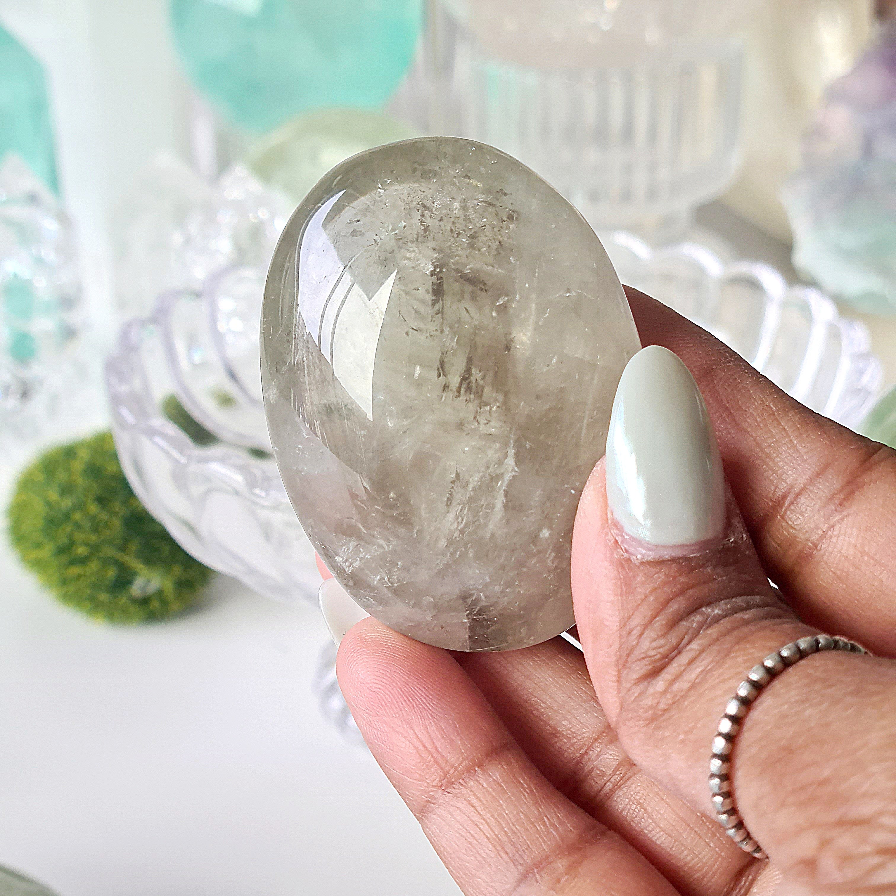 Green Amethyst | Prasiolite | Palm | G21