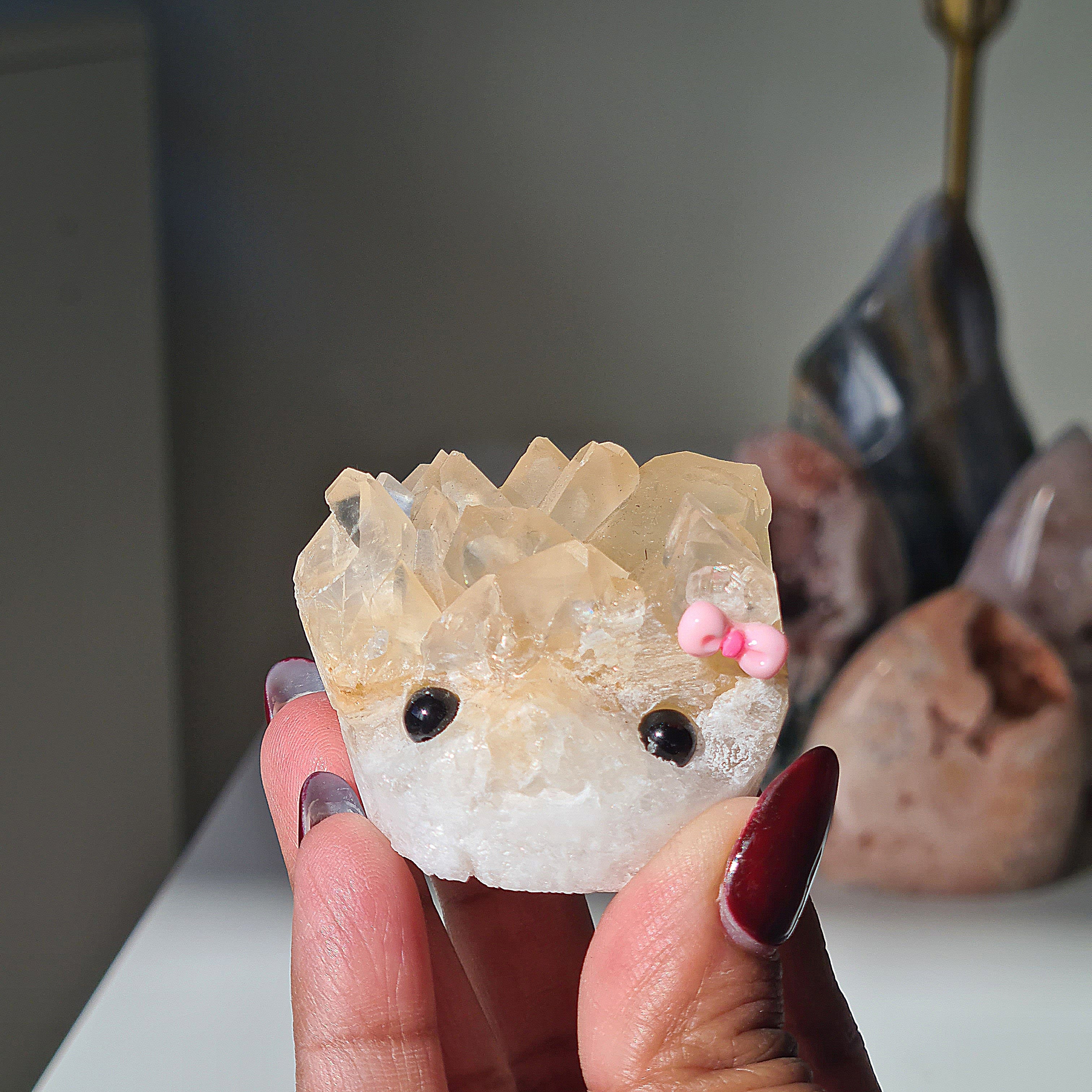 Calcite Crystal Carving | F