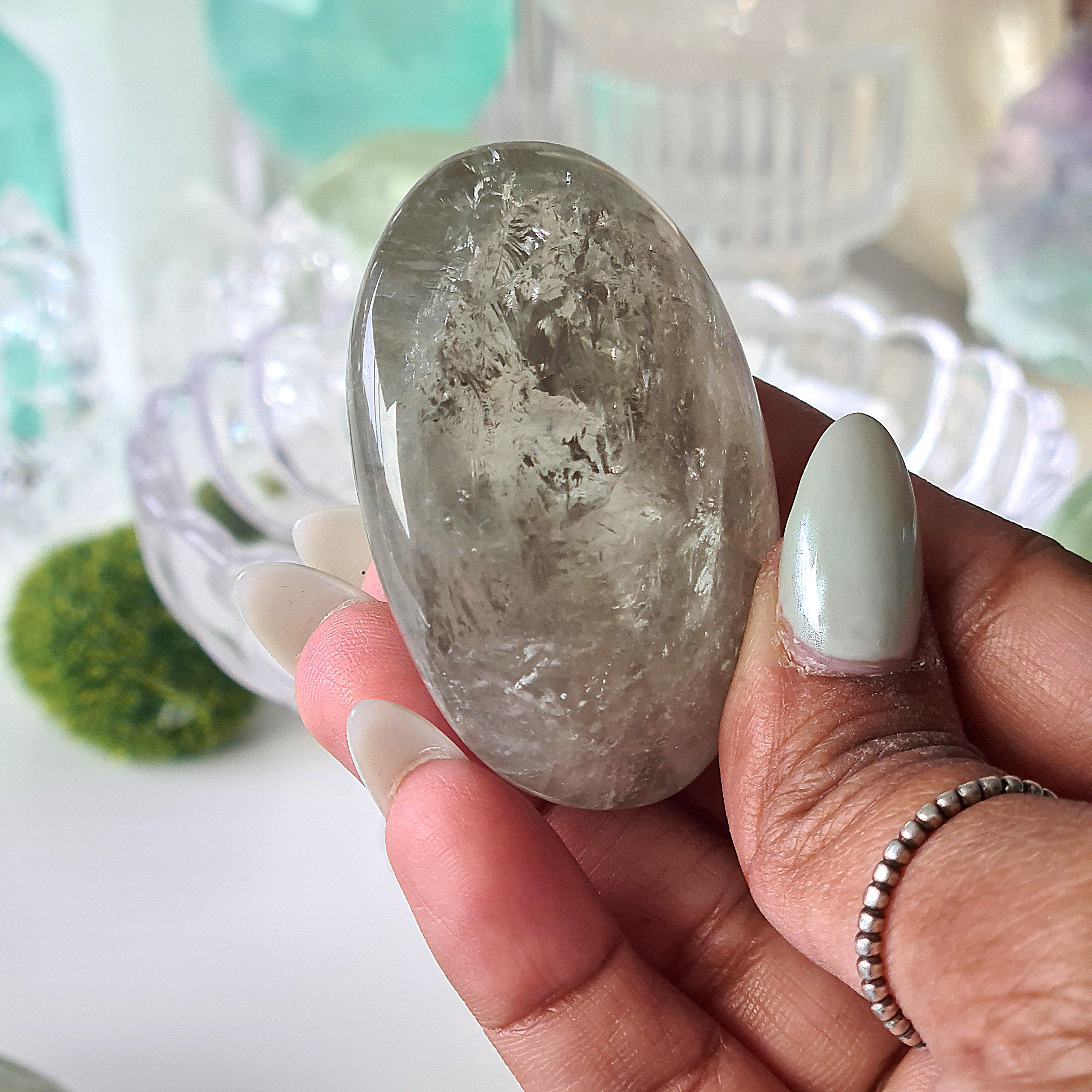 Green Amethyst | Prasiolite | Palm | G21