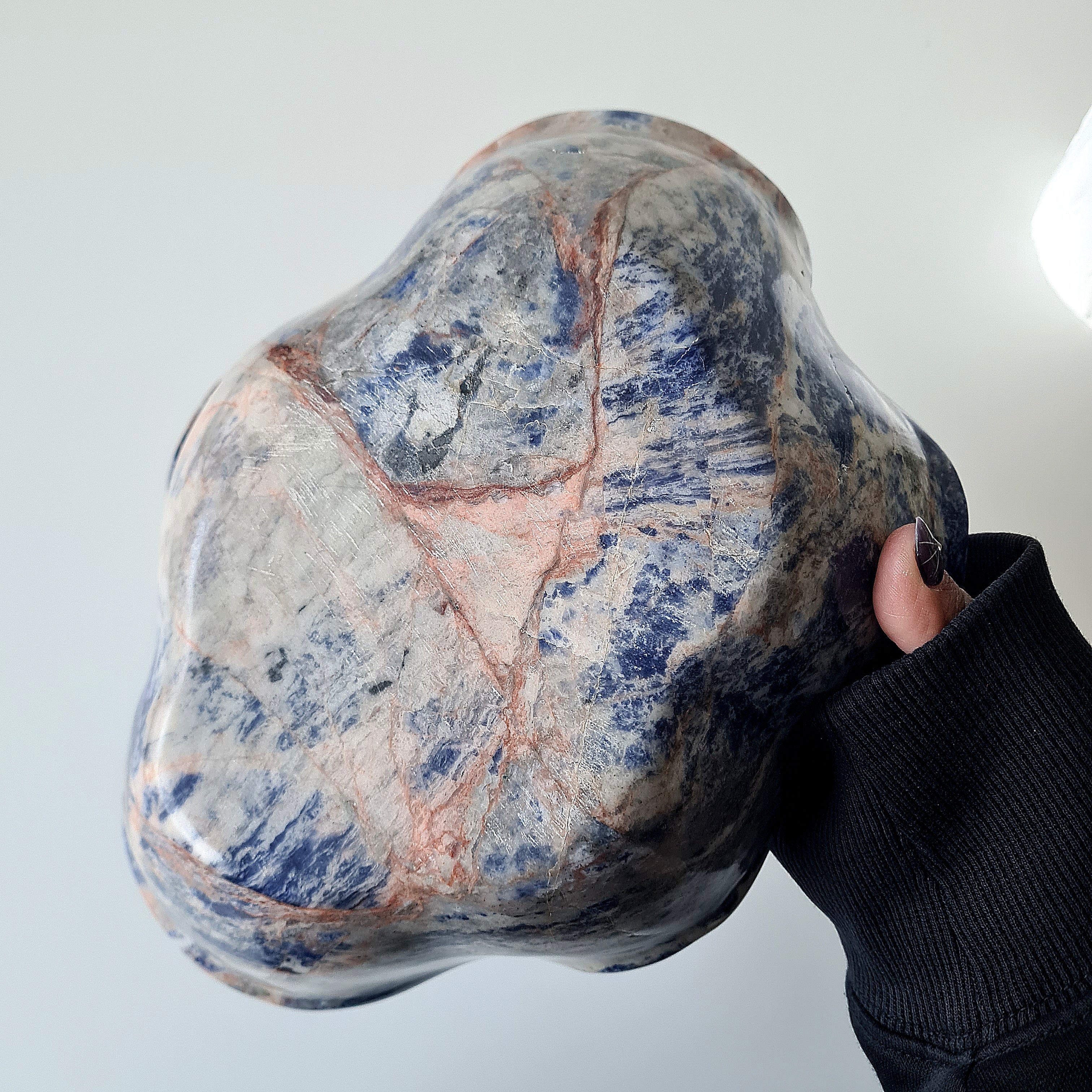 Sodalite Crystal Bowl | Large | Appx 23 cm
