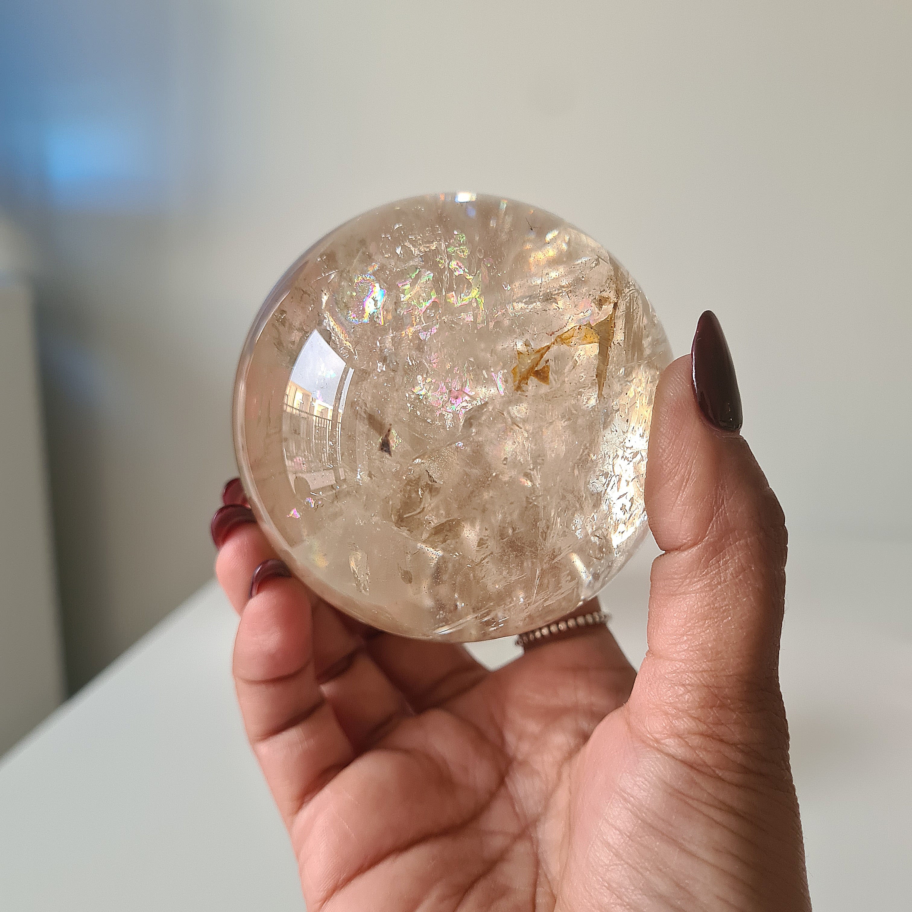Citrine Sphere with stand | 489 g