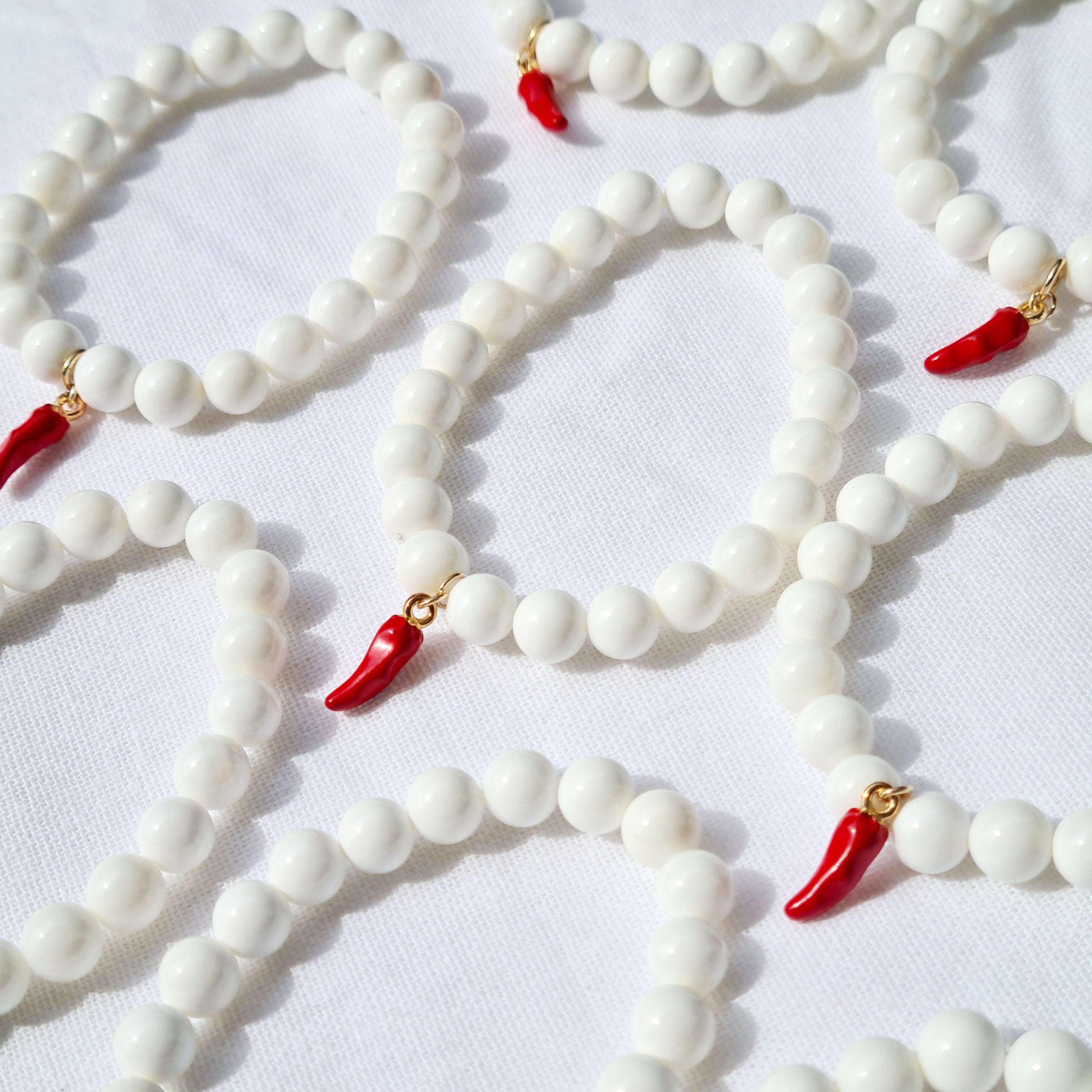 Red Chilli πΆ Bracelet | Protection Agaisnt Envy