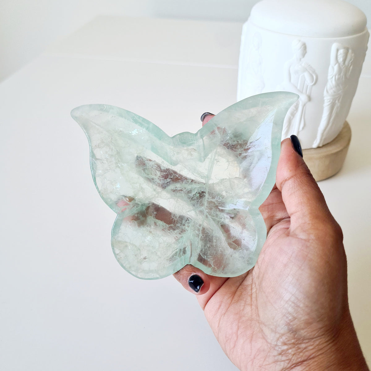 Fluorite Butterfly Bowl
