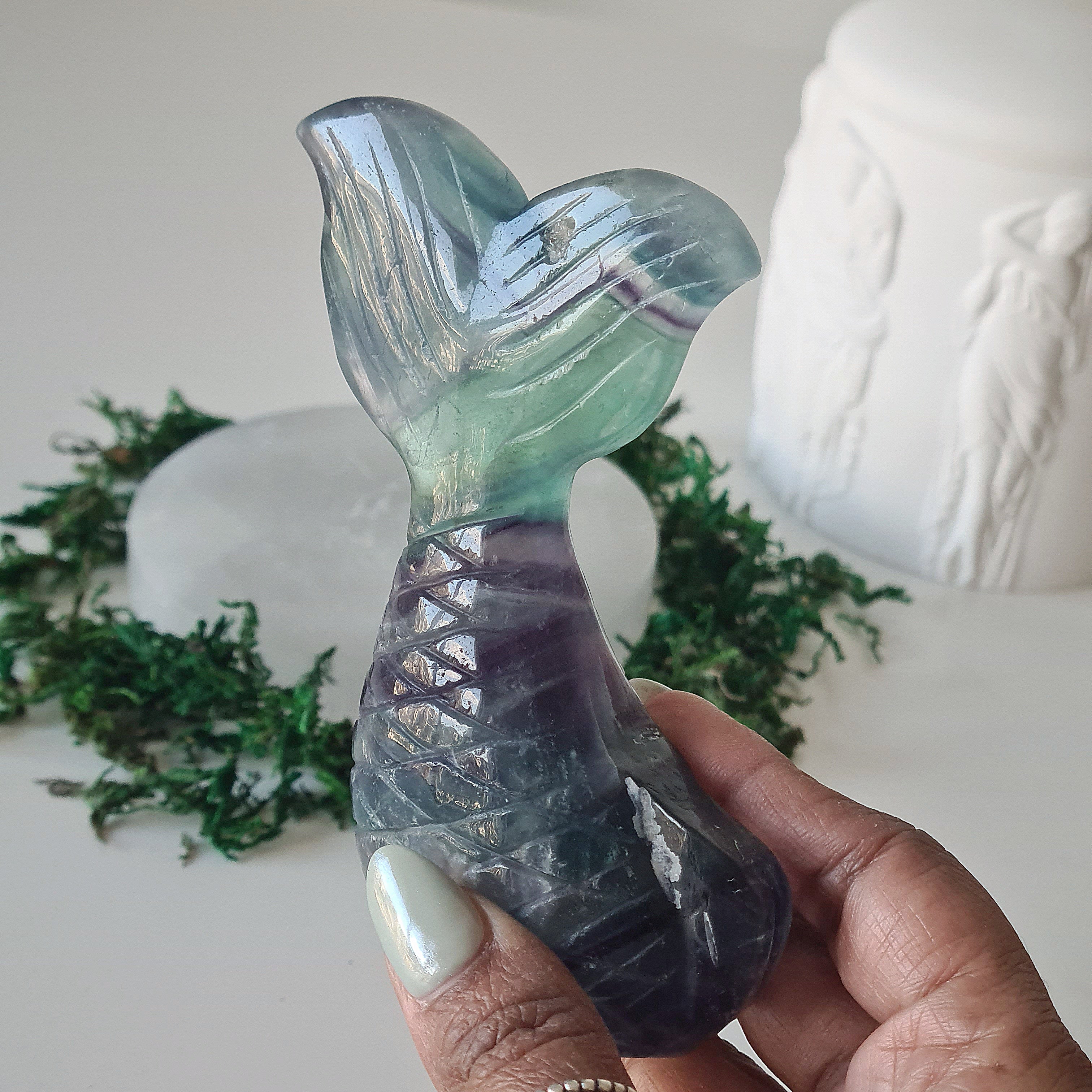 Siren & Mermaid Tail | 1 | Fluorite