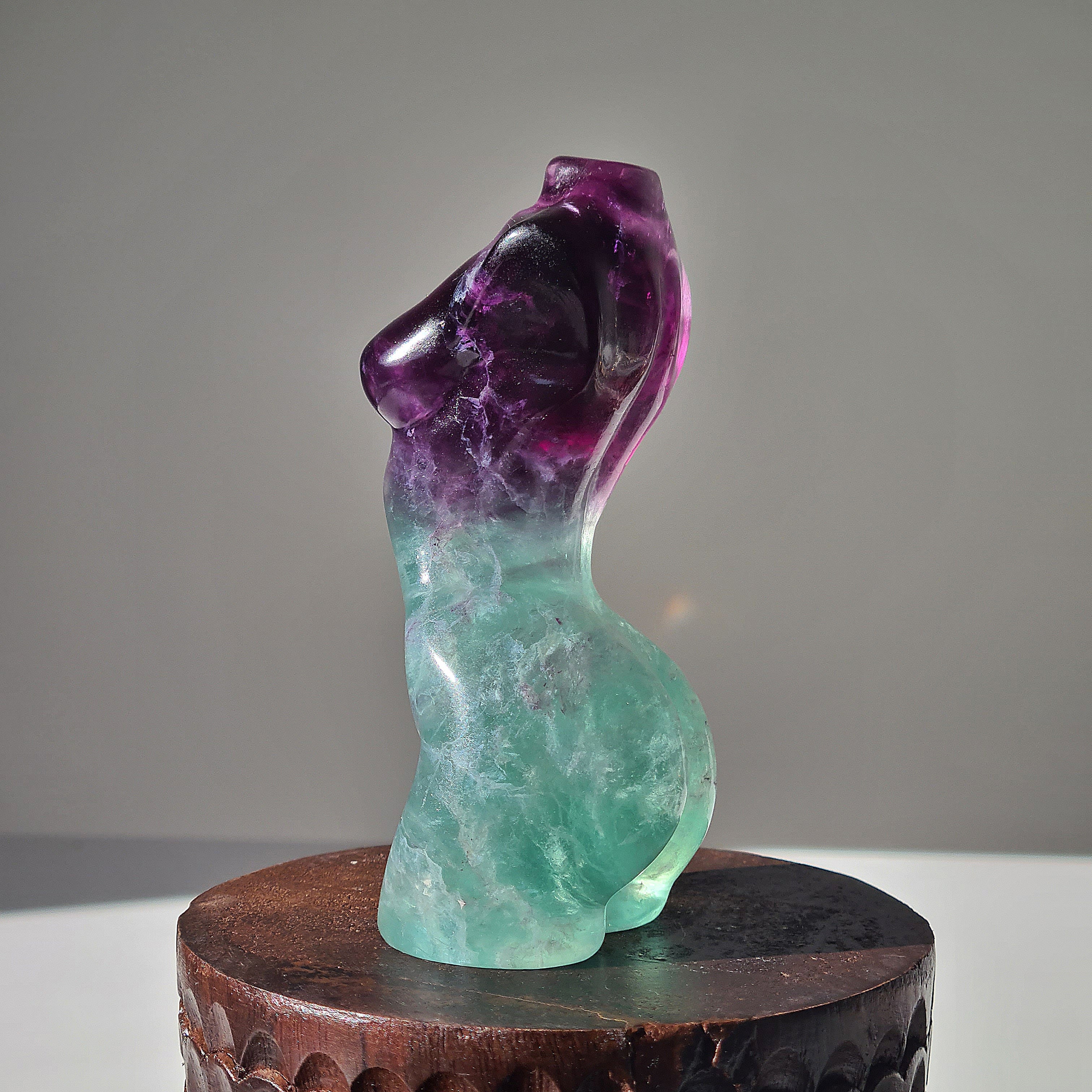 Fluorite Crystal Goddess | A | 400 g