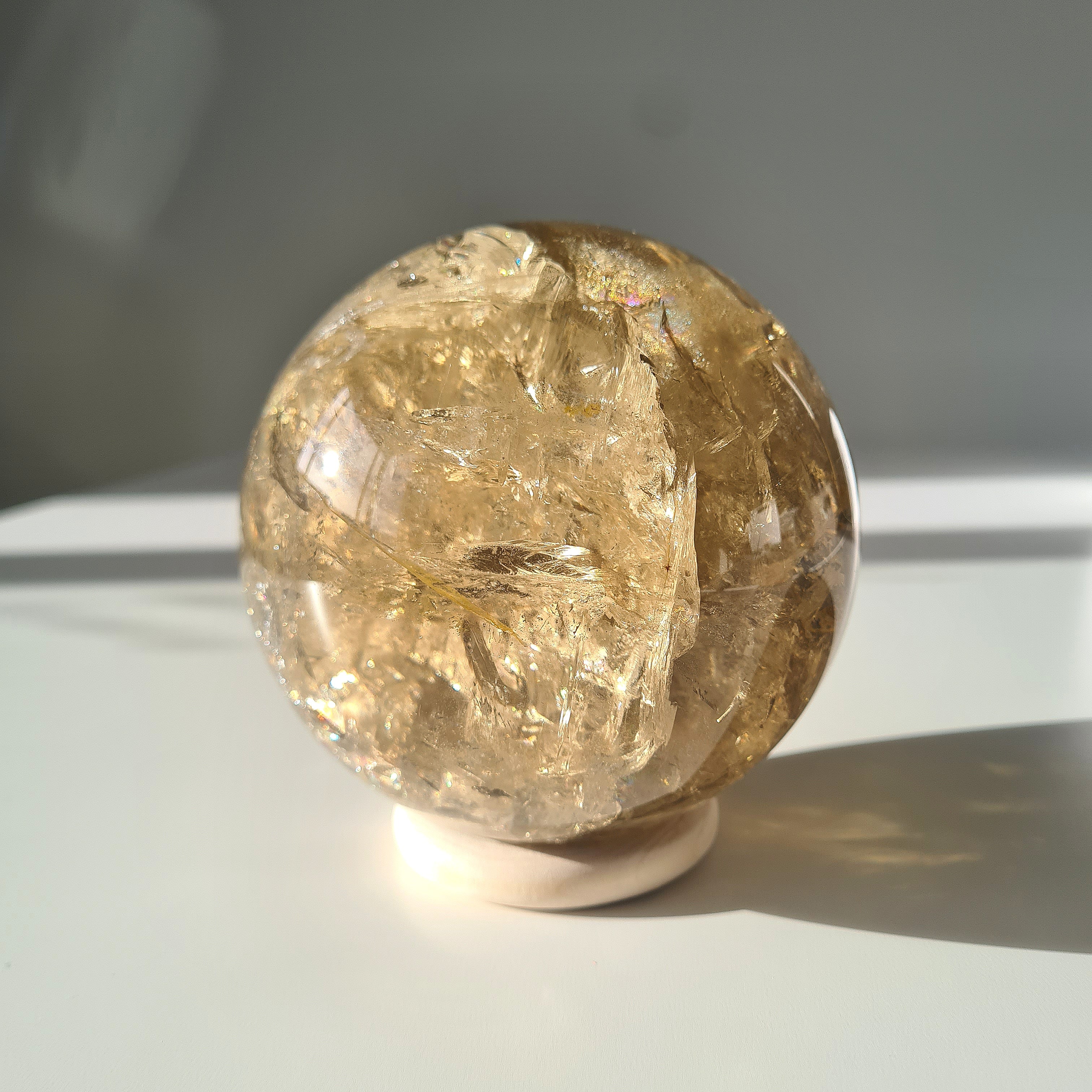 Citrine Sphere | Abundance, Forture & Joy | A Collector’s Piece | 1.5 kg